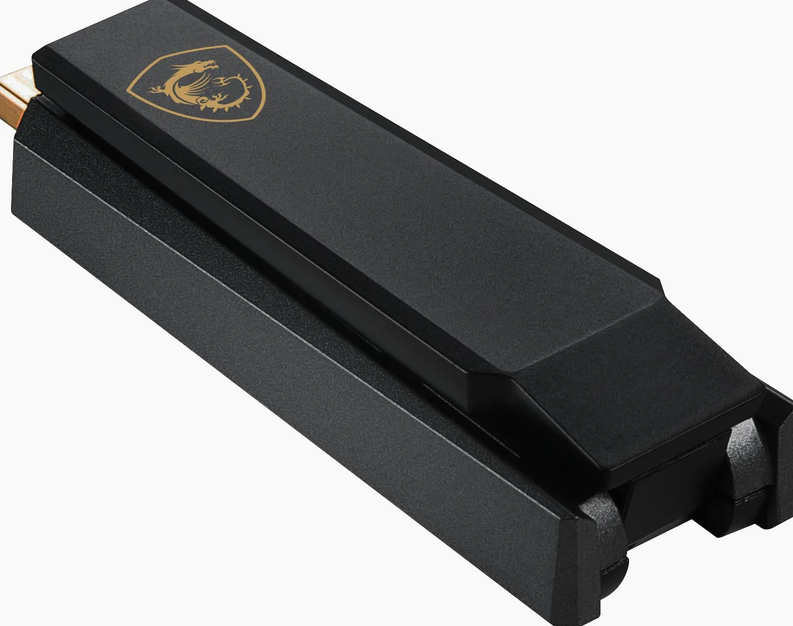 MSI AXE5400 WiFi 6E adapter USB – WLAN do 5400 Mb/s (6 GHz, 5 GHz, bezprzewodowa 2,4 GHz), USB 3.2 Gen 1, MU-MIMO, 2 x trójpasmowe anteny o wysokim wzmocnieniu, formowanie wiązki, WPA3 – w zestawie