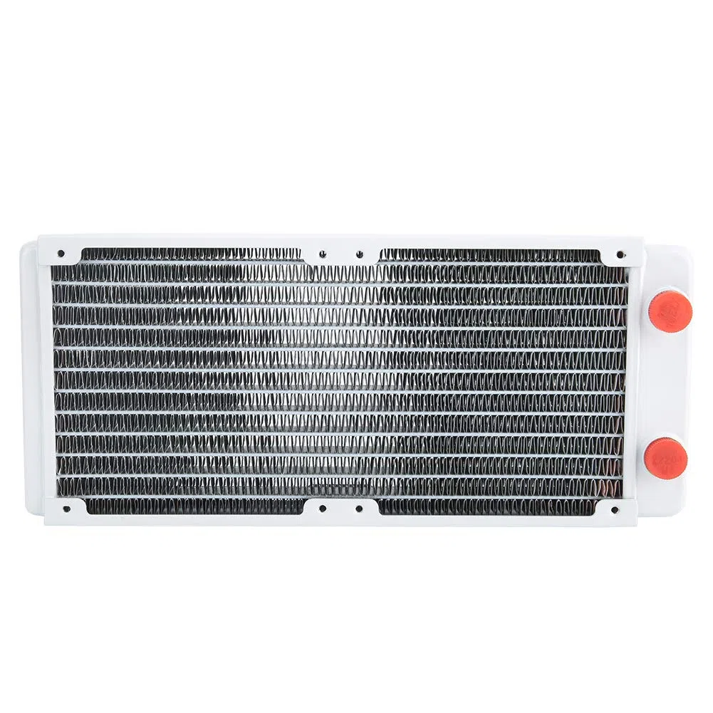 aqxreight 12-rurowy Miedziany Radiator Chłodzący z Mosiężnymi Zbiornikami Zapewniający Efektywne Odprowadzanie Ciepła Procesora Wysokowydajna Chłodnica do Komputerów do Gier i Stacji Roboczych