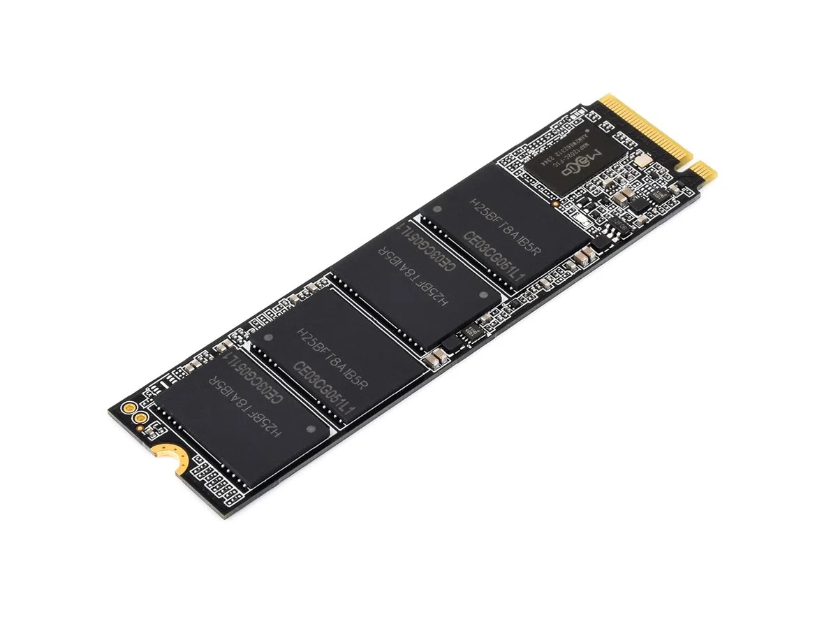 Waveshare NX M2 NVME 2280 256GB High-Speed Solid State Drive, 3D TLC Flash Memory, High-Speed Reading/Writing, NVMe Protocol M.2 Interface -256GB Version
