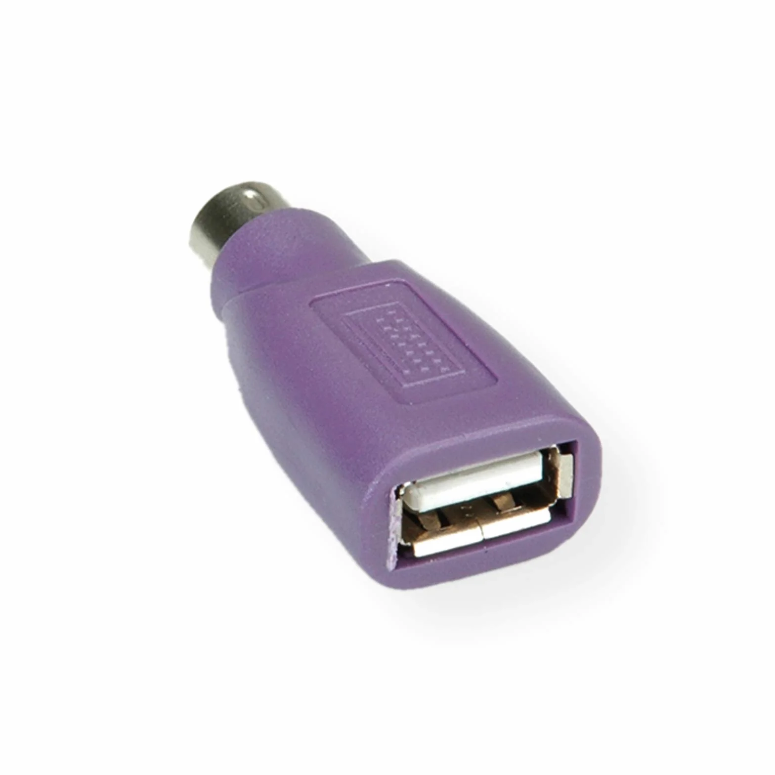Value 12991073 PS/2 USB adapter klawiatury liliowy