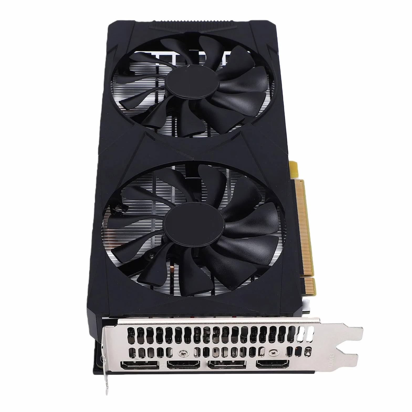 Elprico Karta Graficzna RTX 3060, 6 GB GDDR6 192 Bity, Komputerowe Karty Graficzne z Podwójnym Chłodzeniem Wentylatorem, 2 X HDMI, 2 X DisplayPort, Karta Graficzna PCI Express 3.0 X16