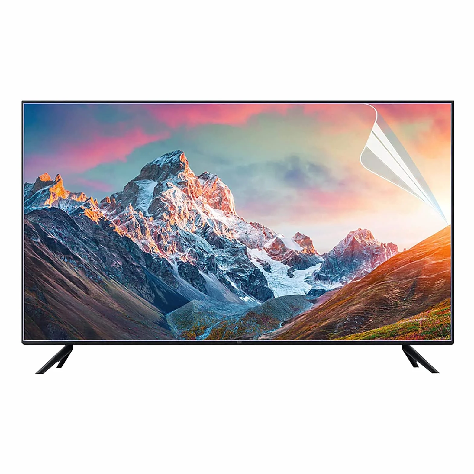 Folia antyodblaskowa do telewizora, ochrona ekranu niebieskiego światła, ochrona oczu niebieskie światło ochraniacz bloki zmniejszają zmęczenie oczu i zmęczenie oczu dla 81 cm - 75 cm LCD, LED, OLED i QLED 4K HDTV, 75 cali 1645 * 930