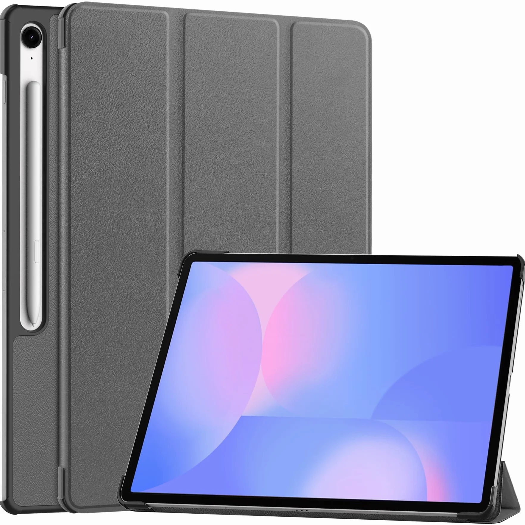 Etui na Tablet PC Kompatybilny z Samsung Galaxy Tab S10 FE Plus/S10 FE+ 13,1 cala X620 / X626B Etui na tablet Tri-Fold Multi-Viewing Angle, Lekkie etui ochronne Twarda obudowa PC, Automatyczne wybudza