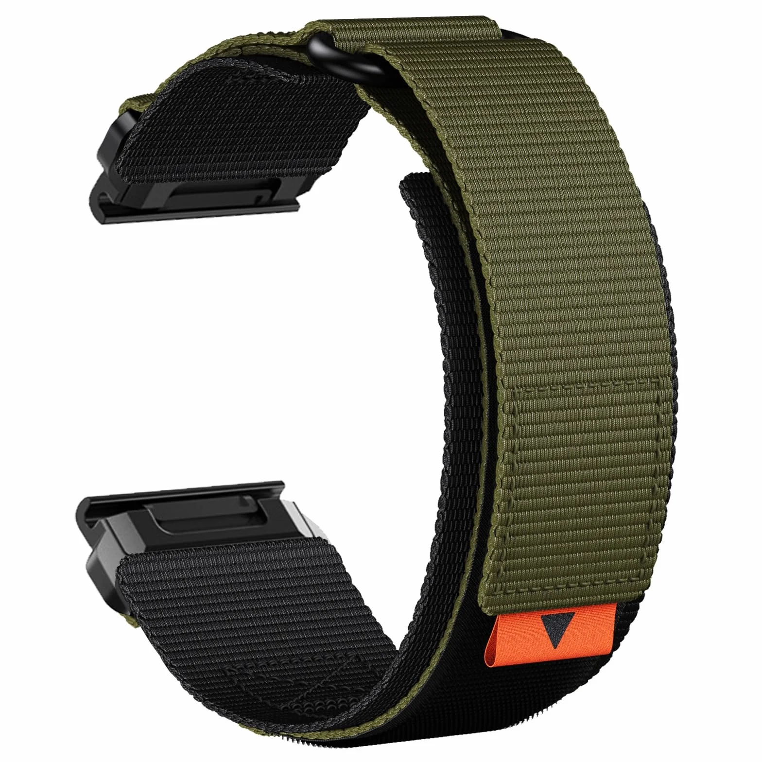 YOOSIDE taktyczna nylonowa bransoletka do zegarka Garmin Fenix 7X / Fenix 6X / Fenix 5X / Enduro 2, QuickFit, 26 mm, pleciony nylonowy pasek na nadgarstek do Tactix 7 Pro, Descent Mk2, QuickFit 26mm