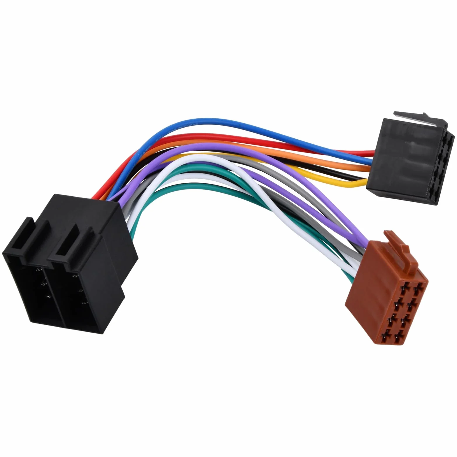 Złącze do radia samochodowego ISO, Abs Adapter uniwersalnego gniazda ISO Standard 16-pinowy