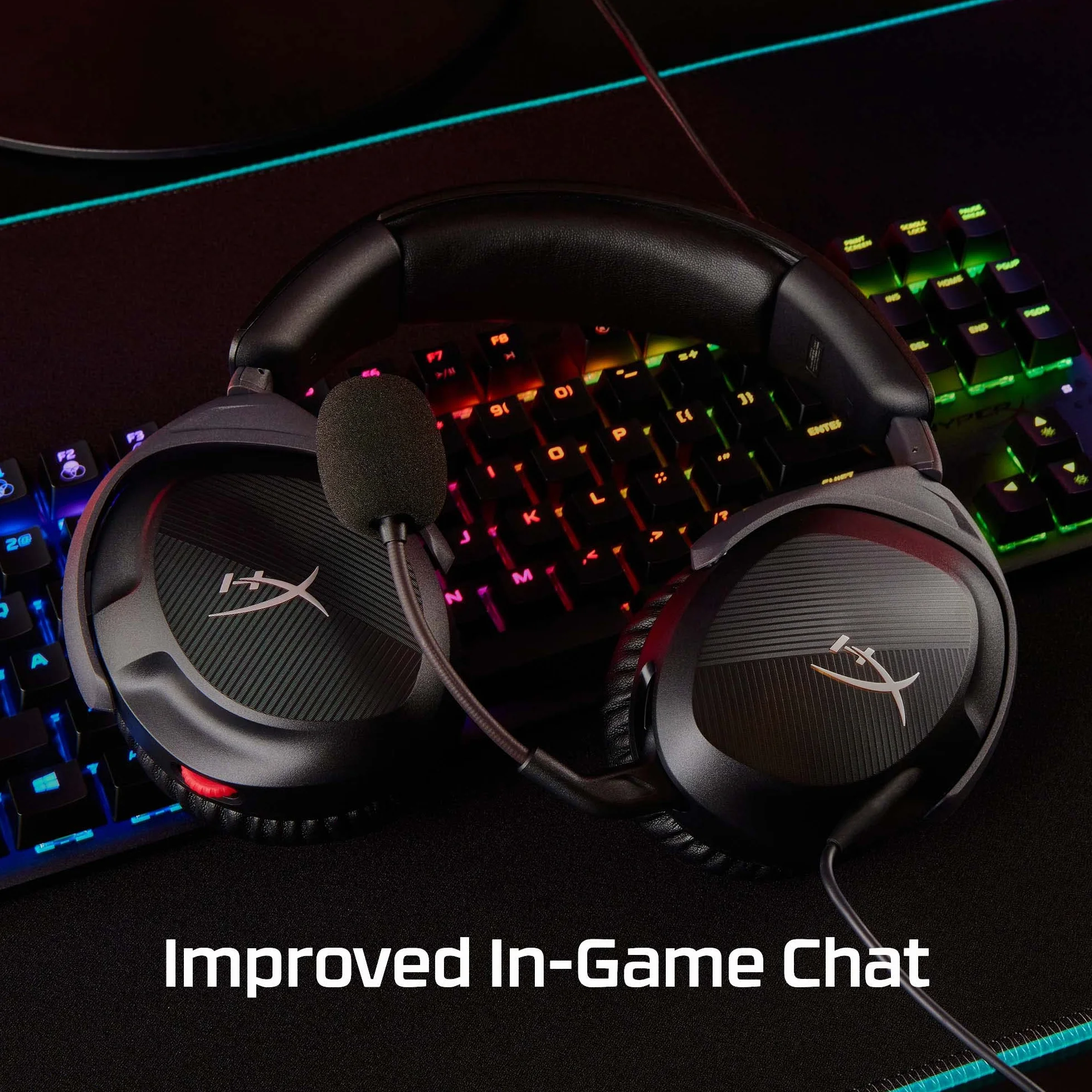 HYPERX Cloud Stinger 2 nauszny zestaw słuchawkowy z mikrofonem 50 mm PC czarny