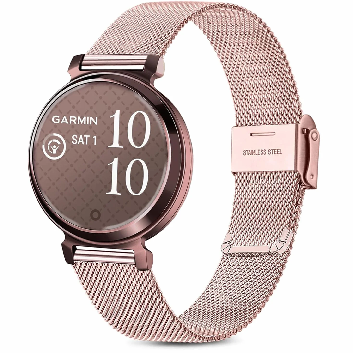 Issinlky Metalowa opaska do Garmin Lily 2 opaska, 14MM opaska ze stali nierdzewnej do Garmin Lily 2 Damen
