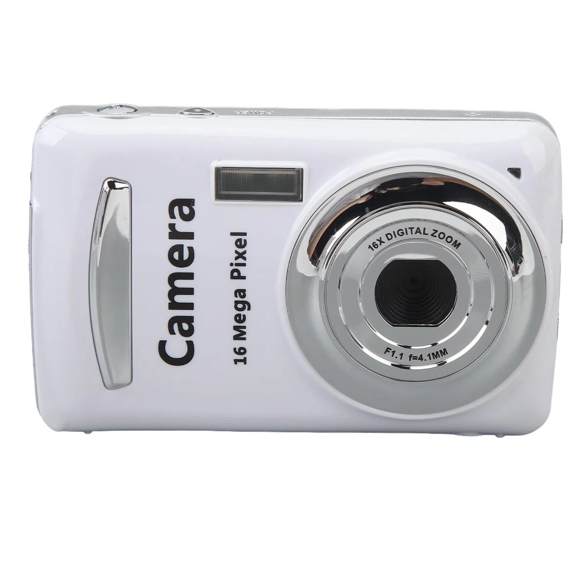 Aparat Cyfrowy, Kieszonkowy Aparat Kompaktowy HD 16MP 1080P z Ekranem 2,4 Cala, Autofokusem z 16-krotnym Zoomem, funkcją Anti Shake, przenośną kamerą do Vlogowania, dla Chłopców,