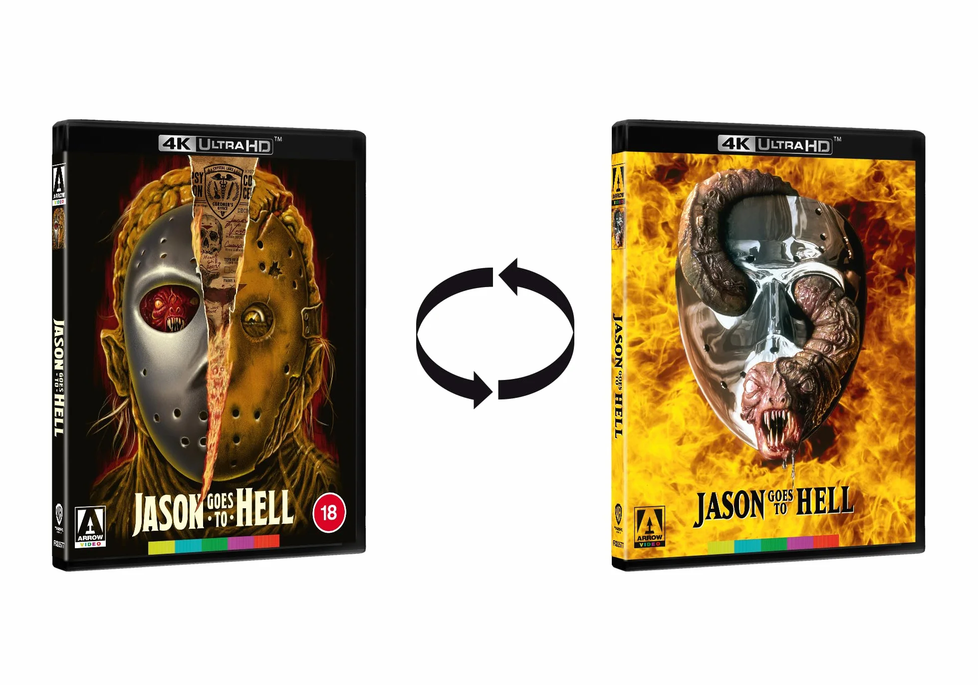 Arrow Video Jason Goes To Hell Limited Edition 4K UHD [Blu-ray] [Region Free]