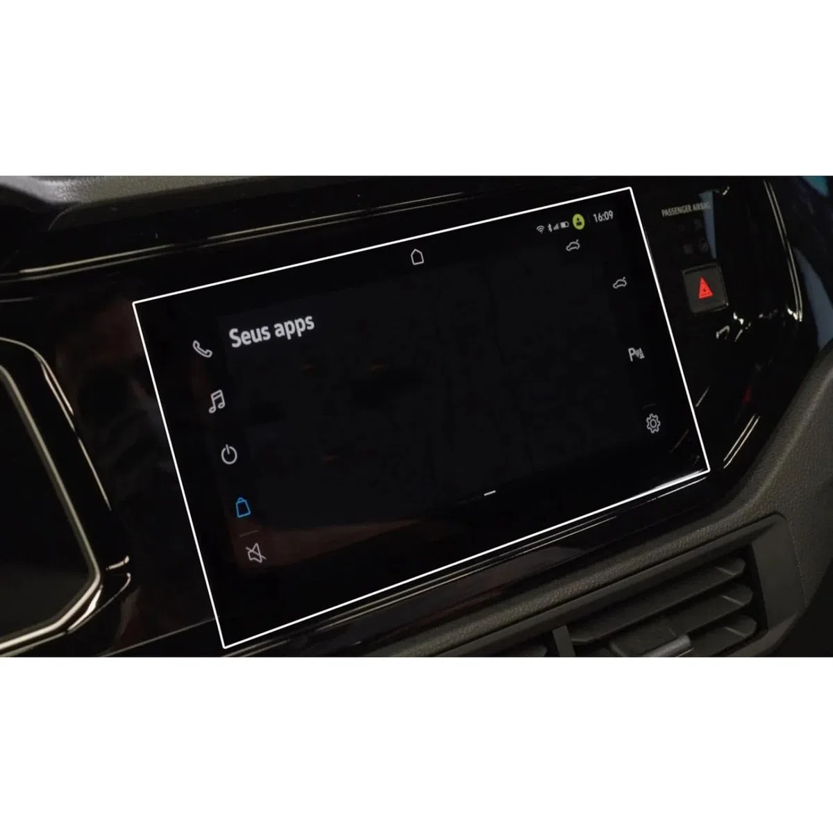 Ochraniacz Ekranu Samochodu dla VW Nivus 2021, 10.1 cala Car Infotainment Radio Nawigacja GPS Konsola środkowa Ekran Szkło hartowane Folia
