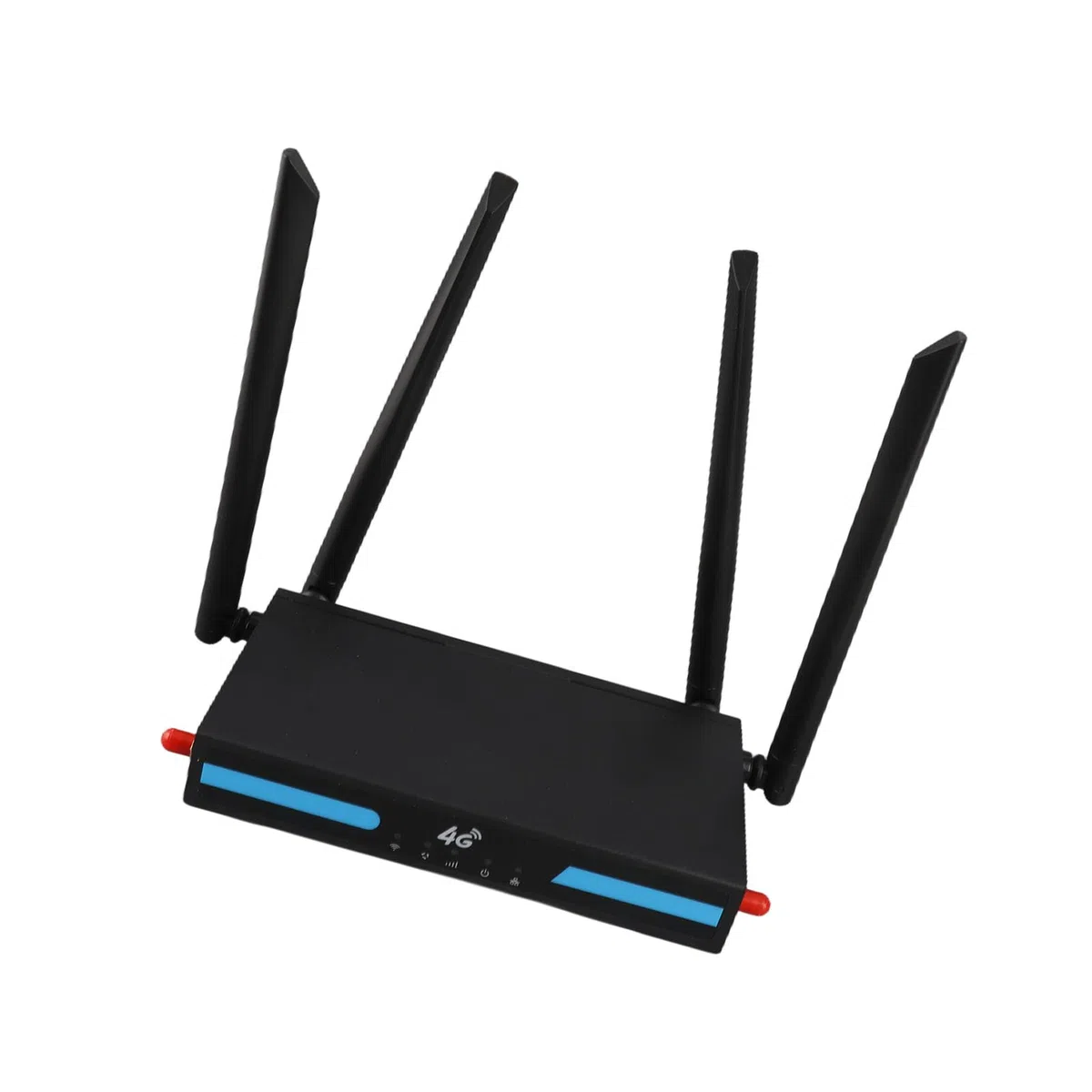 FTVOGUE Router 4G LTE CPE, Odblokowany Router Wi-Fi 4G z Gniazdem Karty SIM, Dwuzakresowa prędkość Bezprzewodowa 300 Mb/s, Anteny o Dużym Wzmocnieniu 6x5dBi do Użytku w Domu i Biurze (Wtyczka UE 220