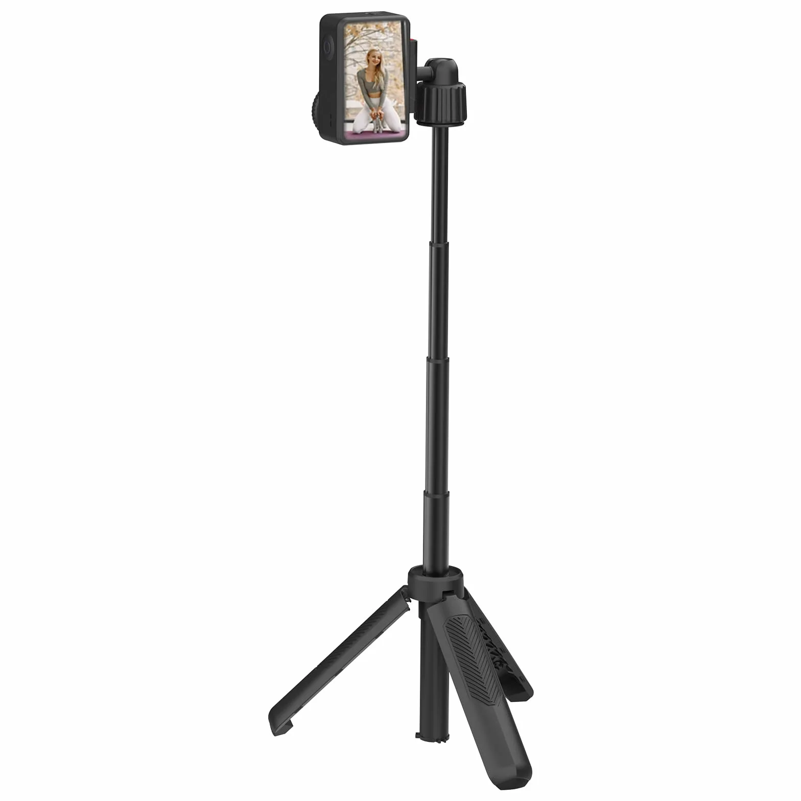 Statyw do DJI Osmo Action 5 Pro z magnetycznym szybkim zapięciem, drążek przedłużający Mini 360 Selfie Stick