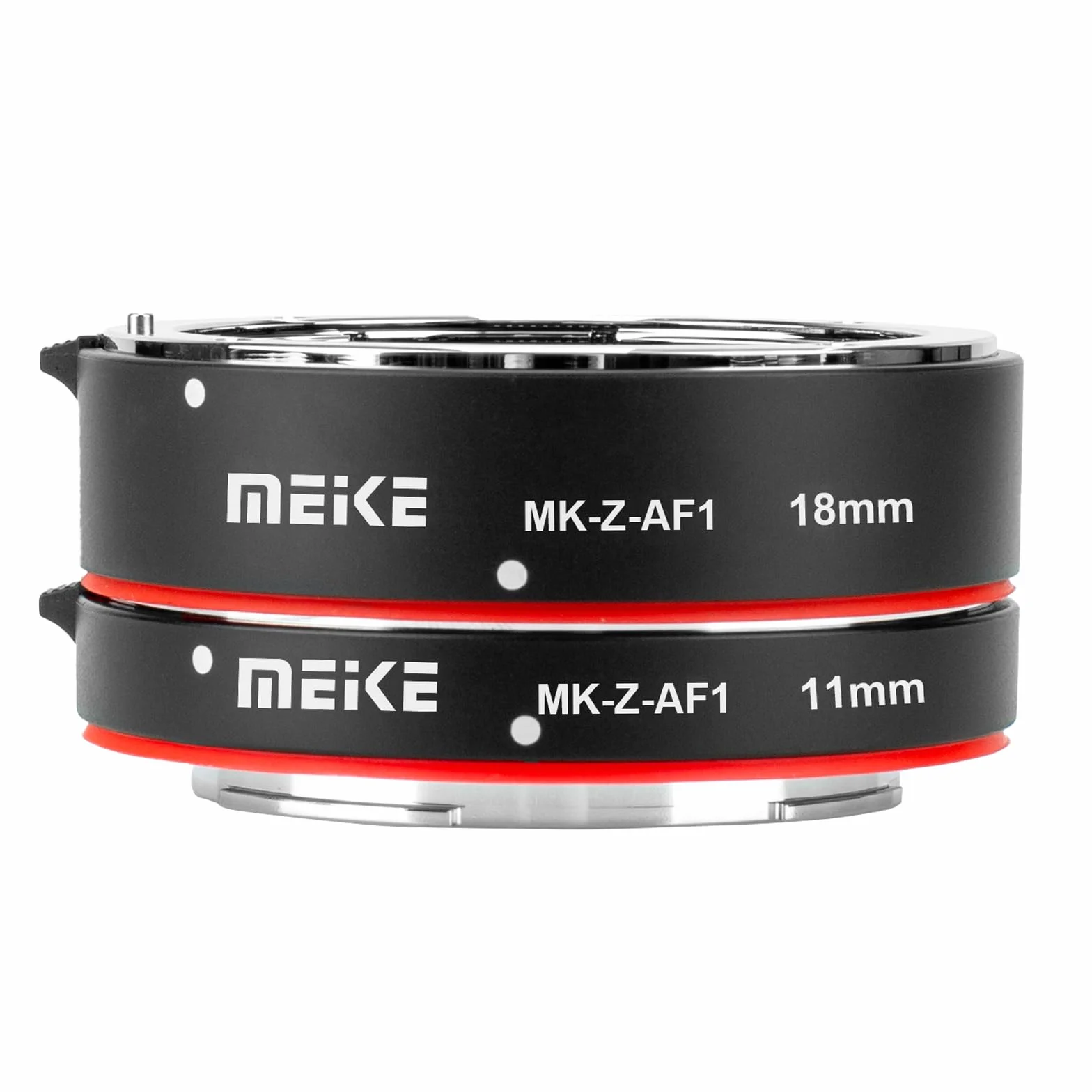 Meike MK-Z-AF1 Pierścień adaptera rurki przedłużającej makro do automatycznego ustawiania ostrości (11 mm + 18 mm) kompatybilny z Nikon Z5 Z6 Z7 Z50