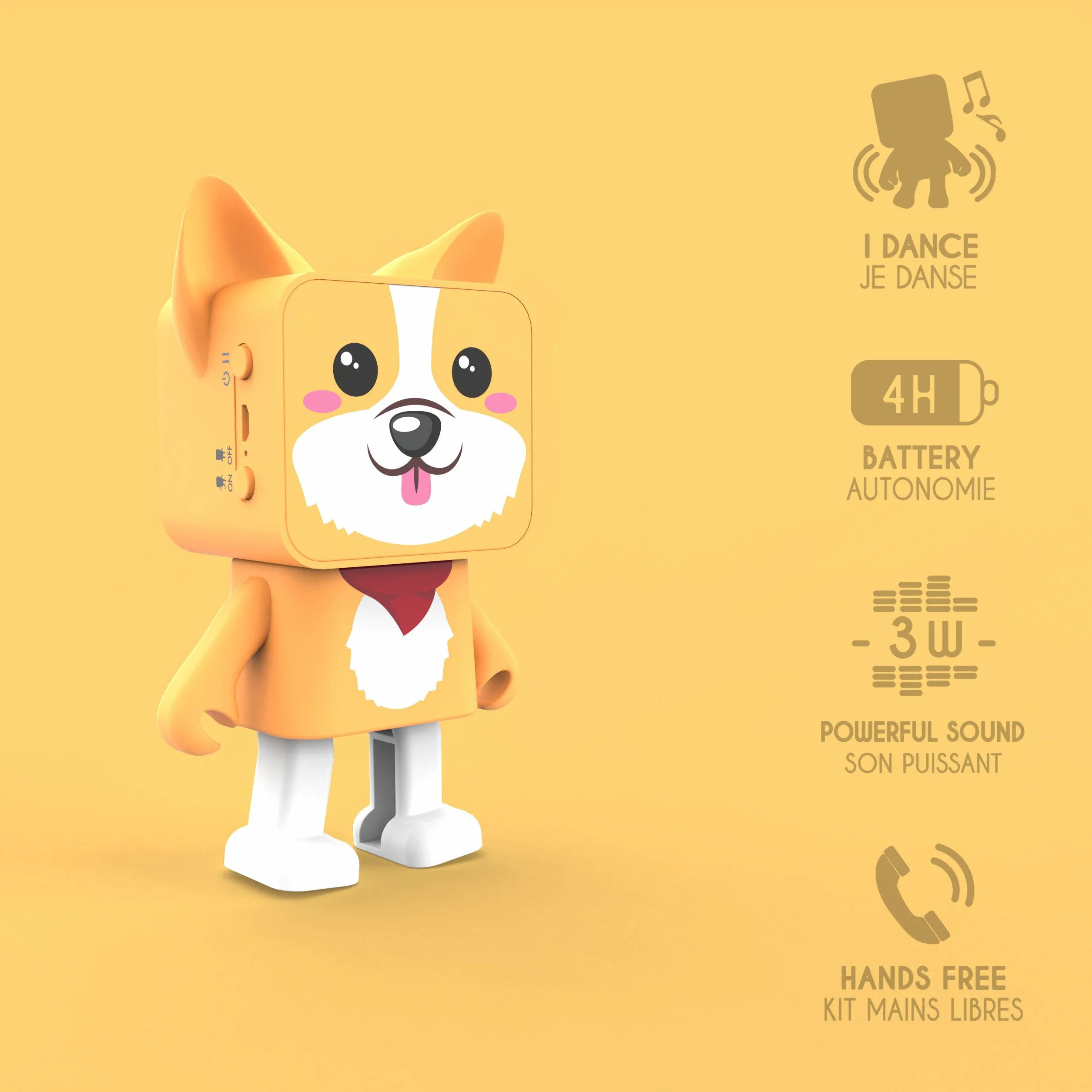 Mob Dancing Animal Speaker - Corgi