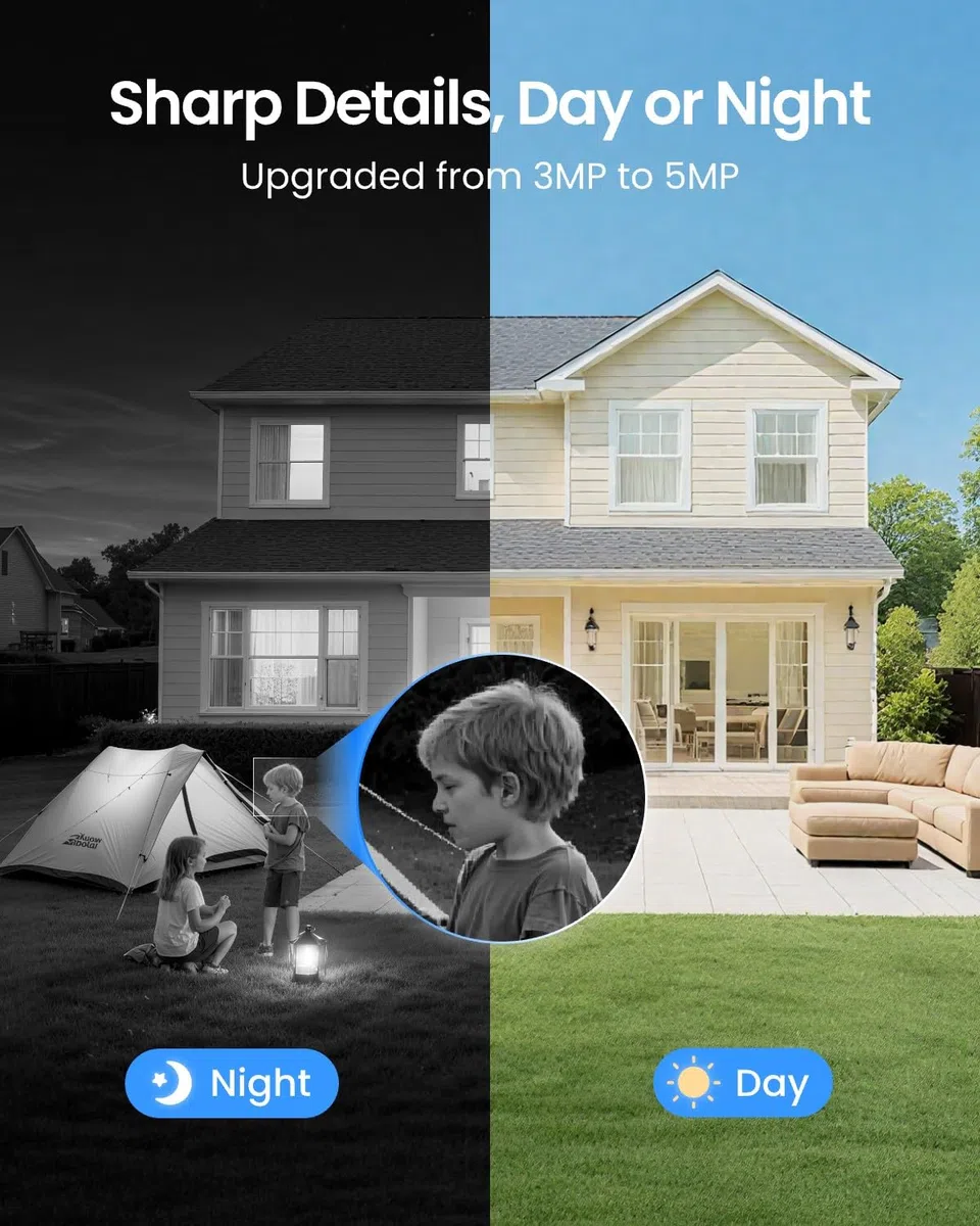 Reolink Kamera monitorująca, bezprzewodowa kamera solarna WLAN do użytku na zewnątrz z wykrywaniem PIR i KI, 2,4 GHz Wi-Fi, noktowizor na podczerwień, poklatkowy, 2-drożne audio, odporna na warunki