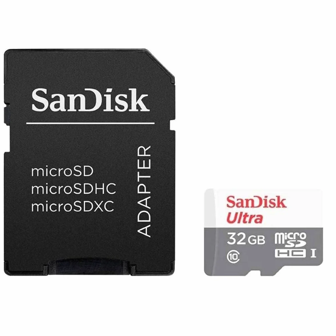 SanDisk Ultra microSDHC 32GB + SD Adapter 100MB/s Class 10 UHS-I