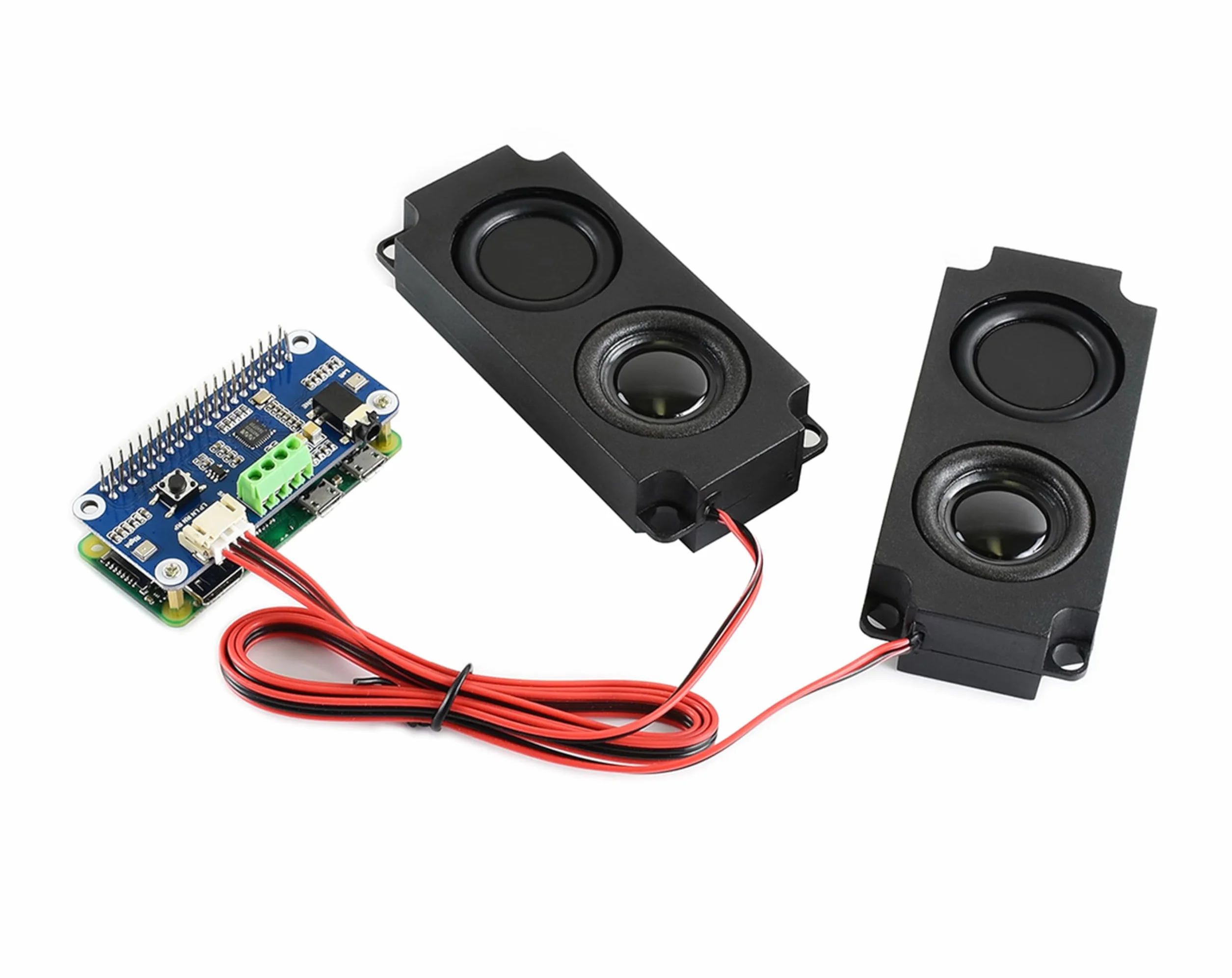 WM8960 Audio HAT kompatybilny z Raspberry Pi 5/4B/3B+/3B, Hi-Fi karta dźwiękowa stereo CODEC