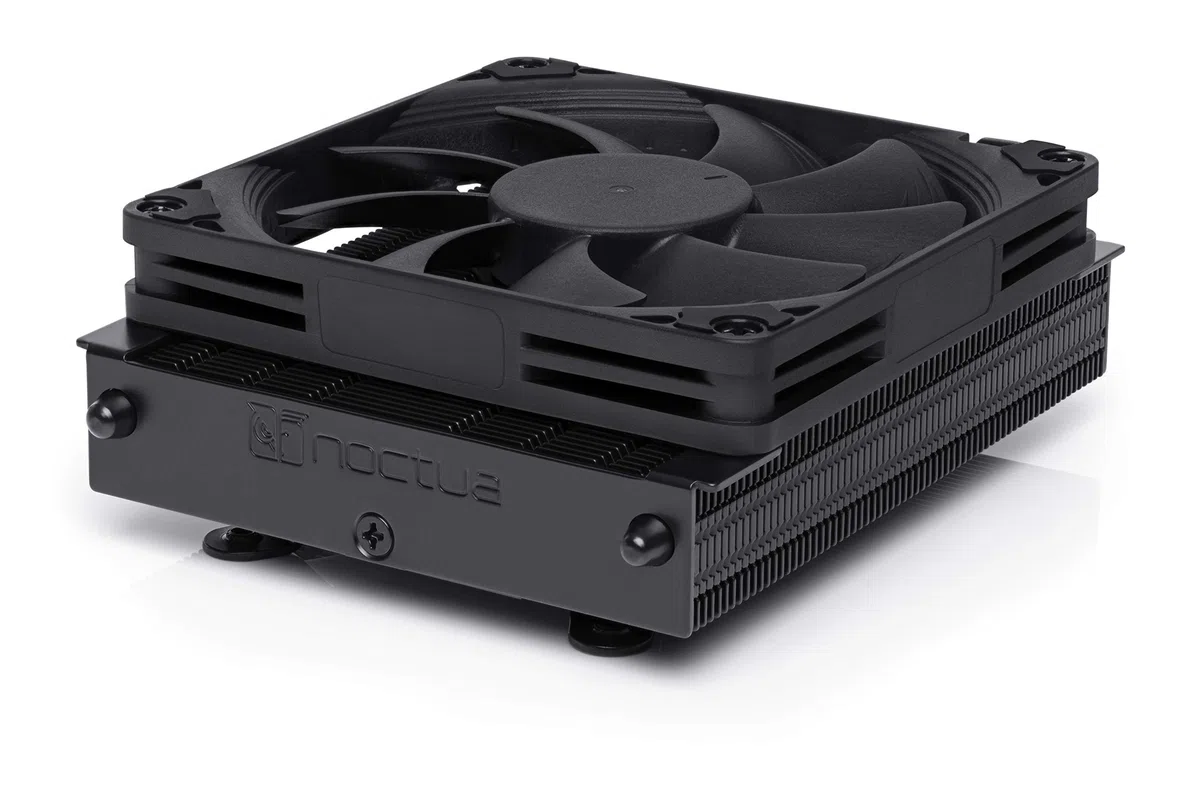 Noctua NH-L9a-AM4 chromax.black, Cooler CPU Low-Profile Klasy Premium dla AMD AM4 (Czarny)