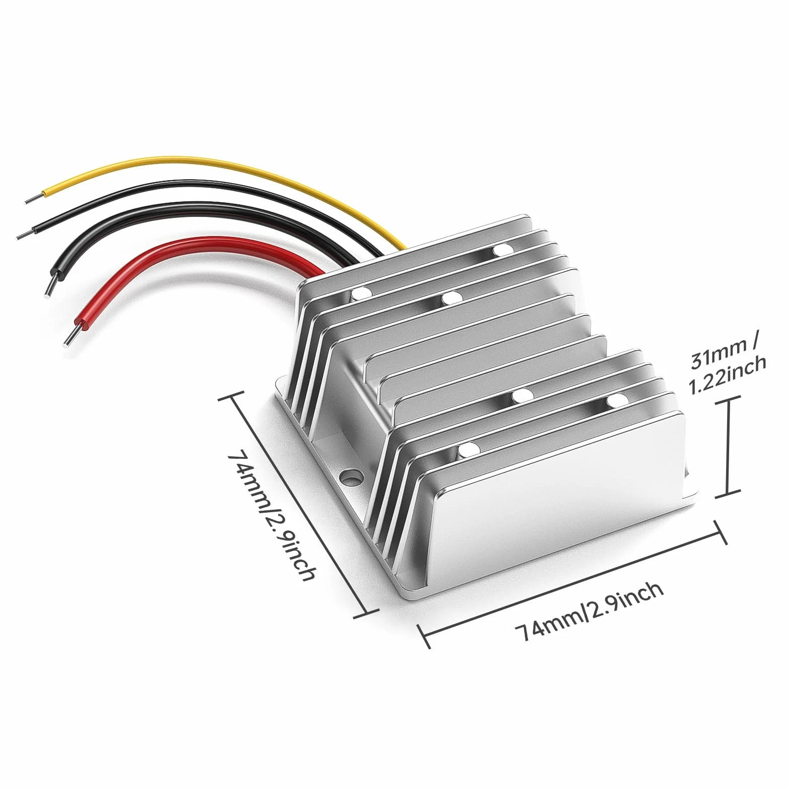 Starlink Mini adapter 12 V, 144 W, 12 V na 48 V/3 A, zestaw do zasilania Starlink Mini z kablem zasilającym Starlink 2 m DC do samochodów ciężarowych, przyczep kempingowych, jachtów i zastosowań na