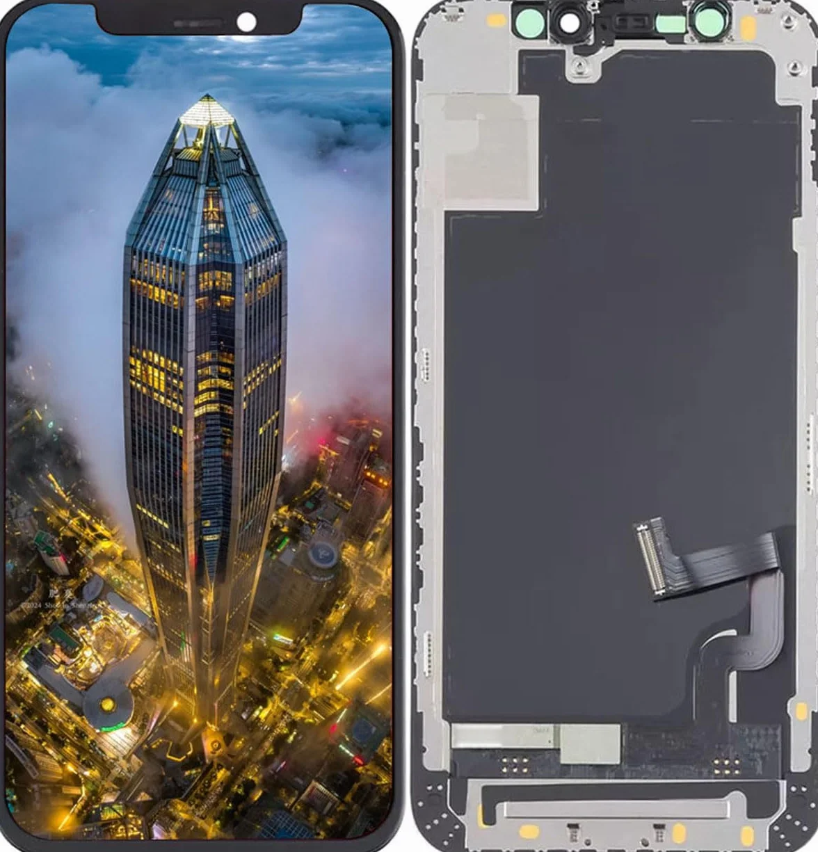 (Incell/IC Transplant) Zespół wyświetlacza LCD do iPhone 12 MINI A2399, A2398, A2176, A2400 zestaw do wymiany ekranu