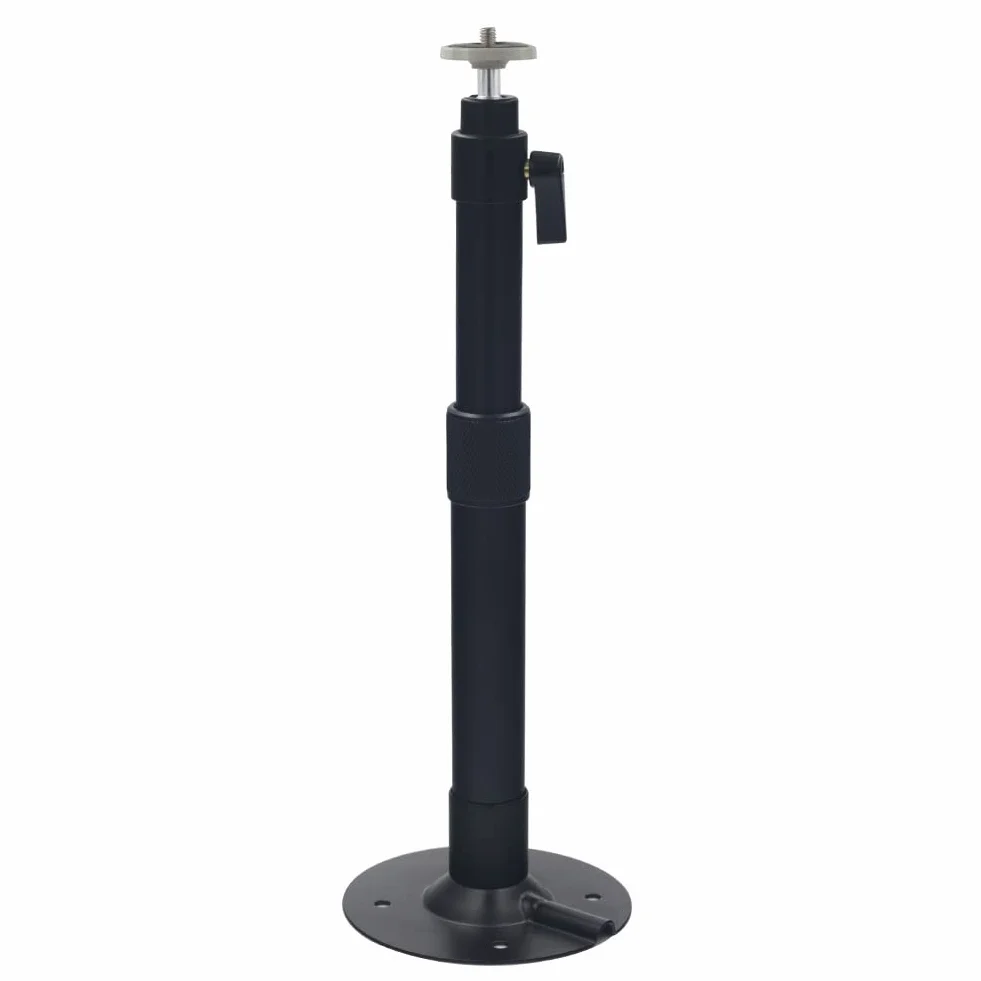 Uchwyt do projektora, sufitowy, 37-60 cm, regulowany, czarny