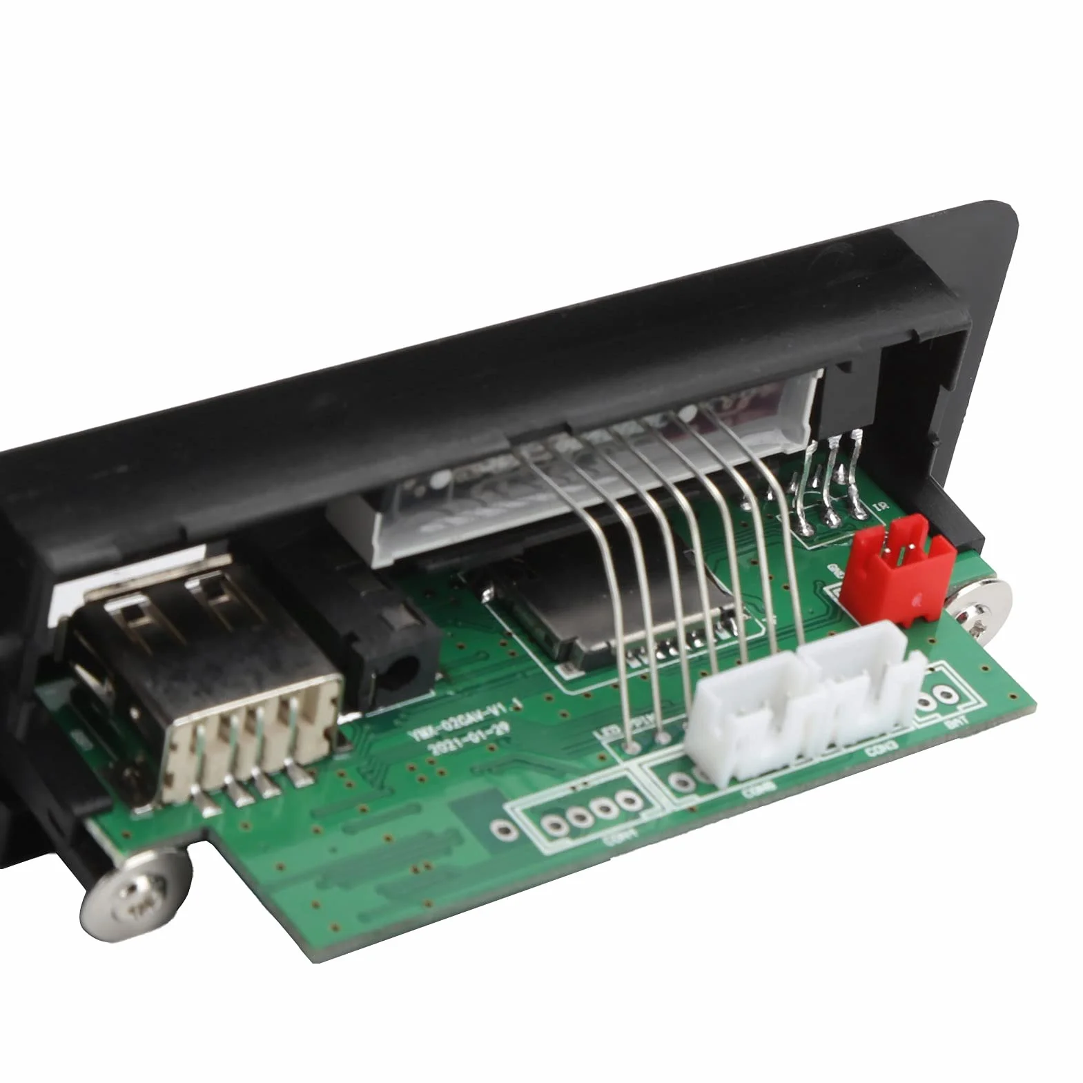 Płyta Dekodera MP3, Uniwersalny Moduł Dekodowania WAV 12V5V Płyta Dekodera Wzmacniacza FM MP3, Płyta Dekodowania USB/SD/FM/LINE MP3