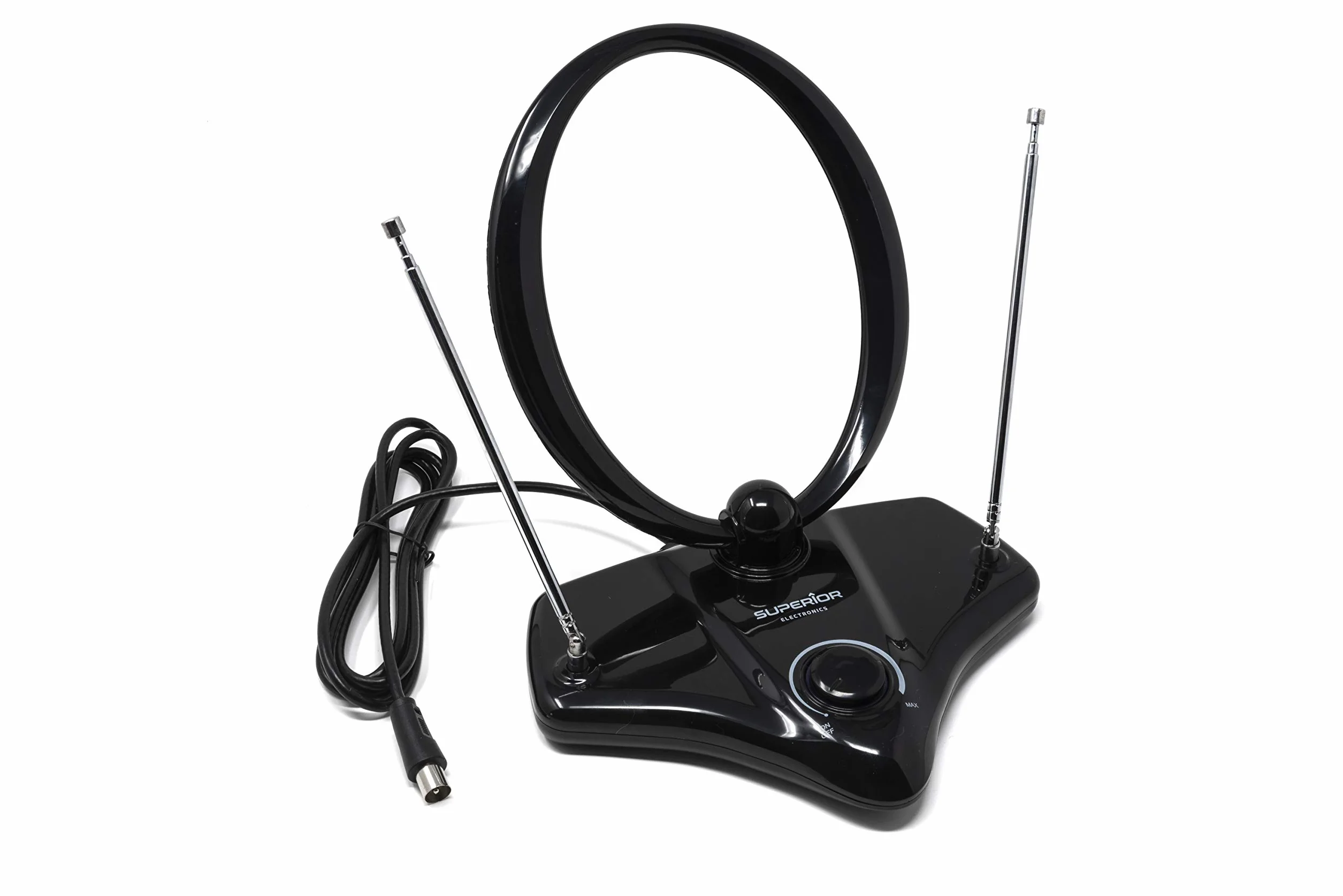 Superior Antenna TV Amplificata per Interni DVB-2 FM DAB SUPNAI001