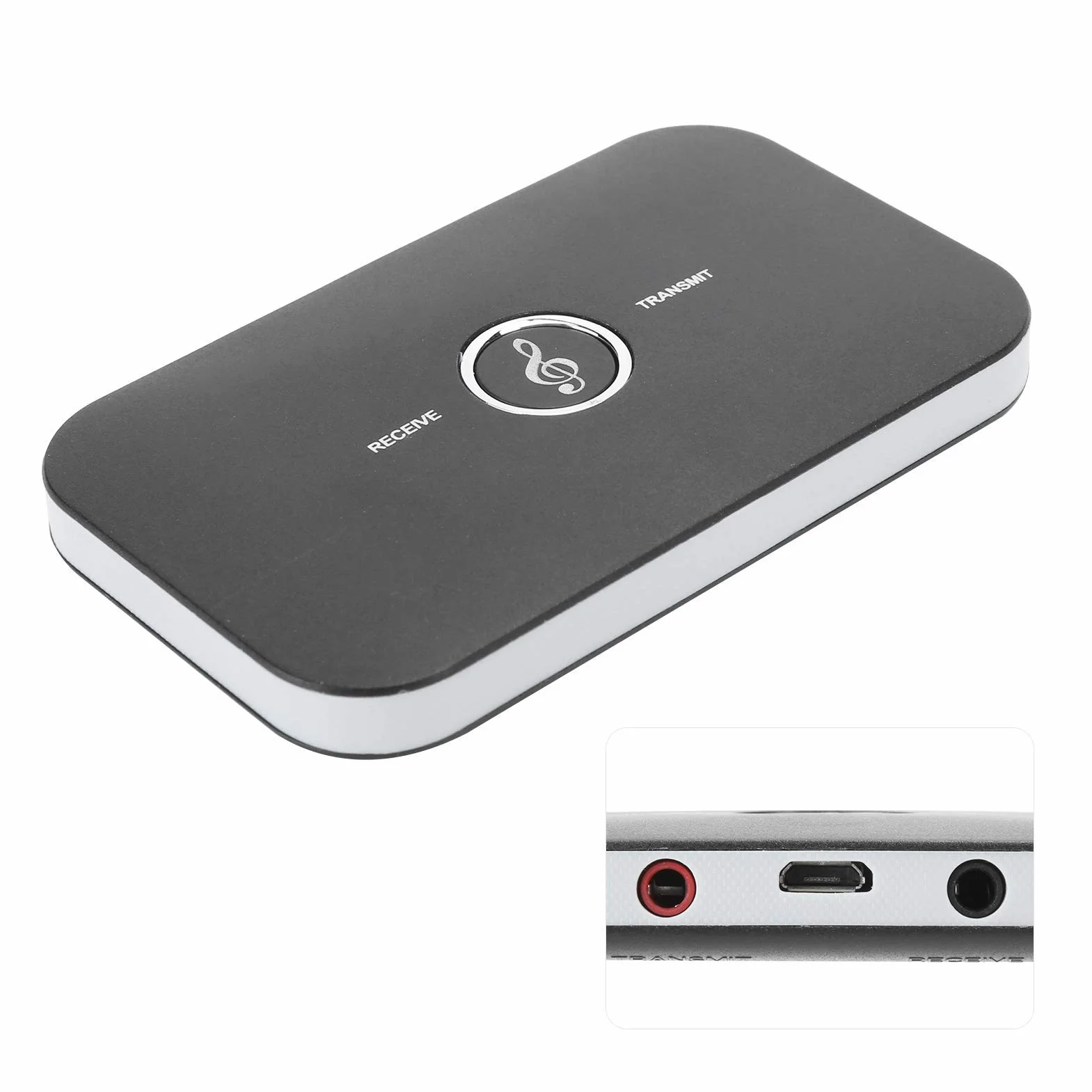 Socobeta Adapter Bluetooth nadajnik i odbiornik USB bezprzewodowy konwerter audio stereo adapter Bluetooth 5.0