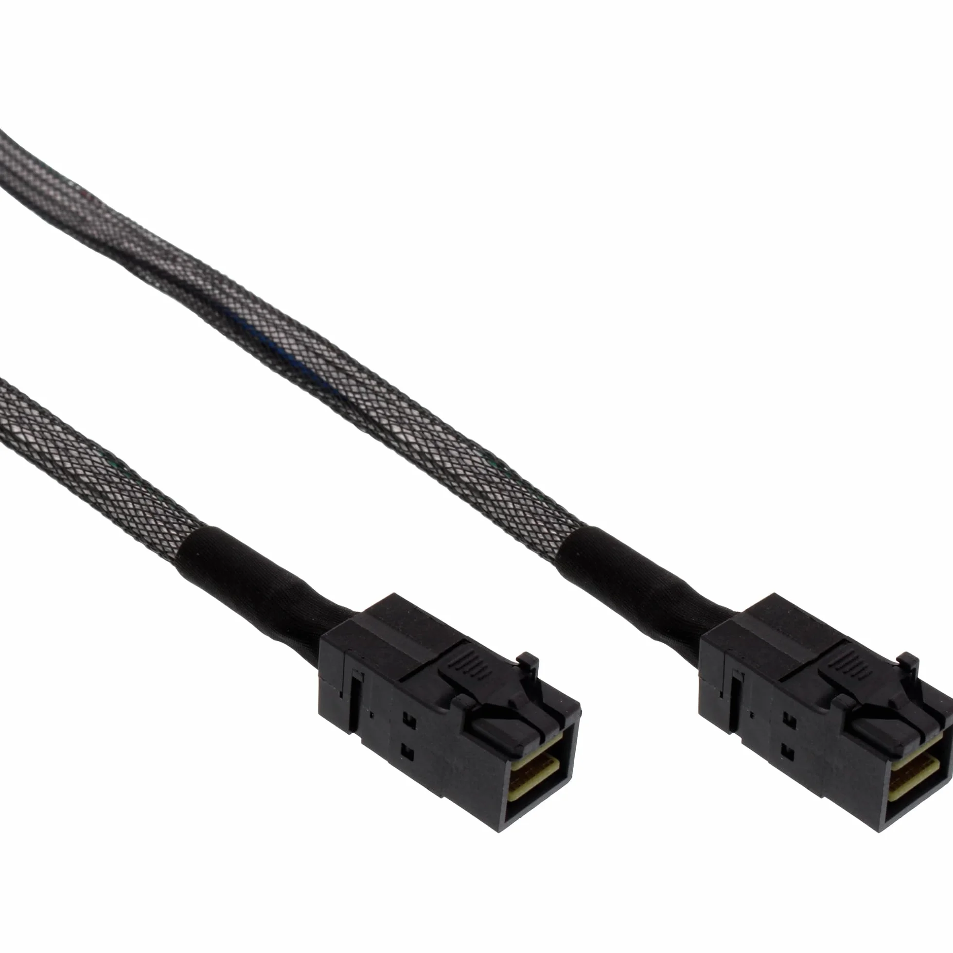 InLine 27625A kabel Mini-SAS HD, SFF-8643 do SFF-8643, z taśmą boczną, 0,5 m