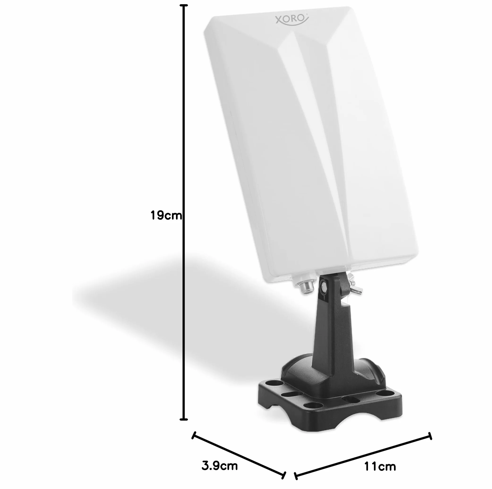 Xoro Antena Wewnętrzna/Zewnętrzna, Biały, 3.5 mm