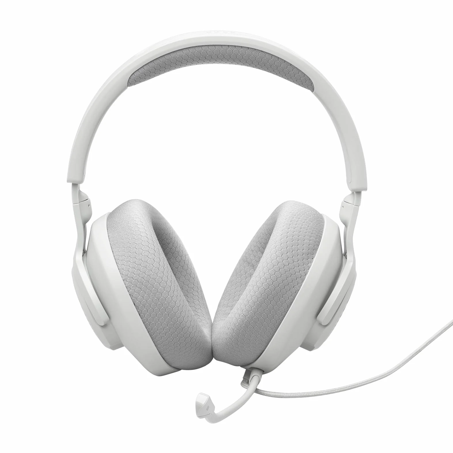 JBL Quantum 100 M2 Słuchawki Przewodowe z Mikrofonem, 3,5 mm, Białe