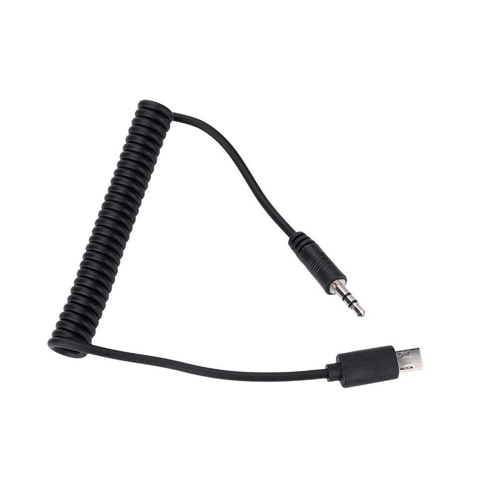 Kabel zwalniający EBTOOLS do Sony, czarny kabel zwalniający 3,5 mm / 2,5 mm do Sony RX1 / RX10 / RX100 / A7S / A7R / A7 / A7II / A7III / A9 / A58 / 77M2 (3,5 mm)