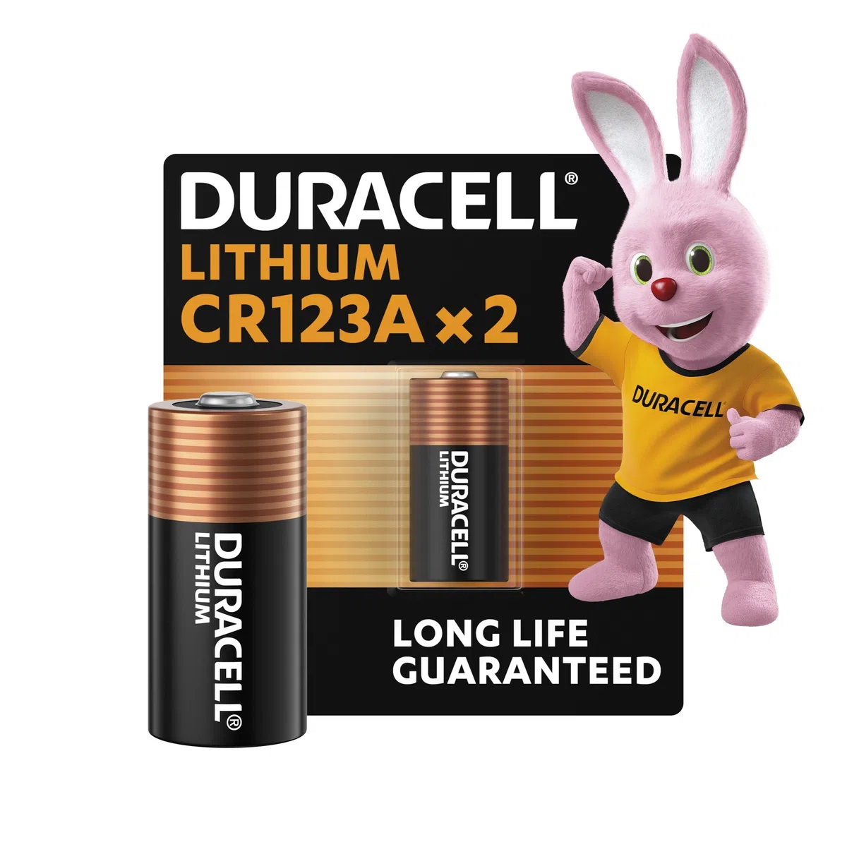 DURACELL High Power CR123, 2-pak, baterie litowe 3V, CR123A/CR17345, Do aparatów fotograficznych, latarek, czujników dymu i innych niewielkich urządzeń elektronicznych–Ochrona przed rozlaniem baterii