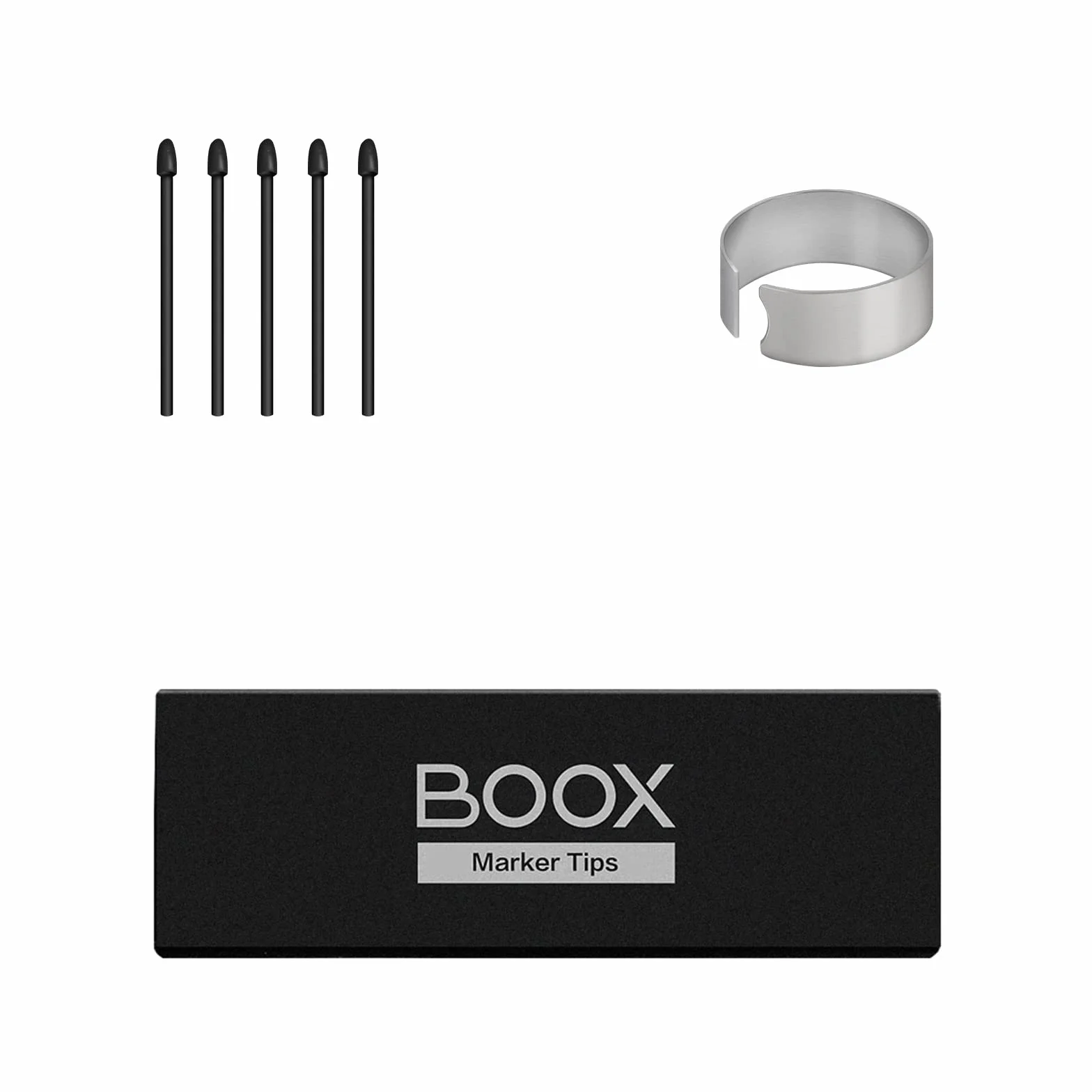 BOOX Zestaw stalówek do markerów Pen2 Pro, Max Lumi2, Note Air2, Note5, Nova Air C Stylus, 5 szt