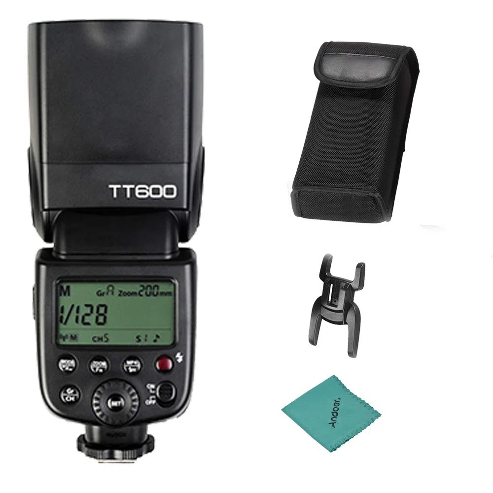 Godox Thinklite TT600 Kamerablitz 2.4G Wireless-Triggersystem GN60 Kompatibel mit Canon Nikon Pentax Olympus Fujifilm Kompatibel mit AD360II-C TT350II-N TT685C TT685N-Blitz X1T-C/N-Trigger