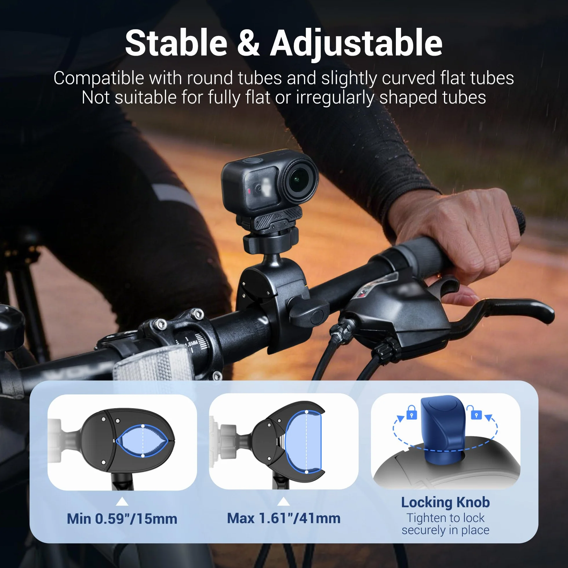 JJC Uchwyt zaciskowy do DJI Osmo Nano Action 6
