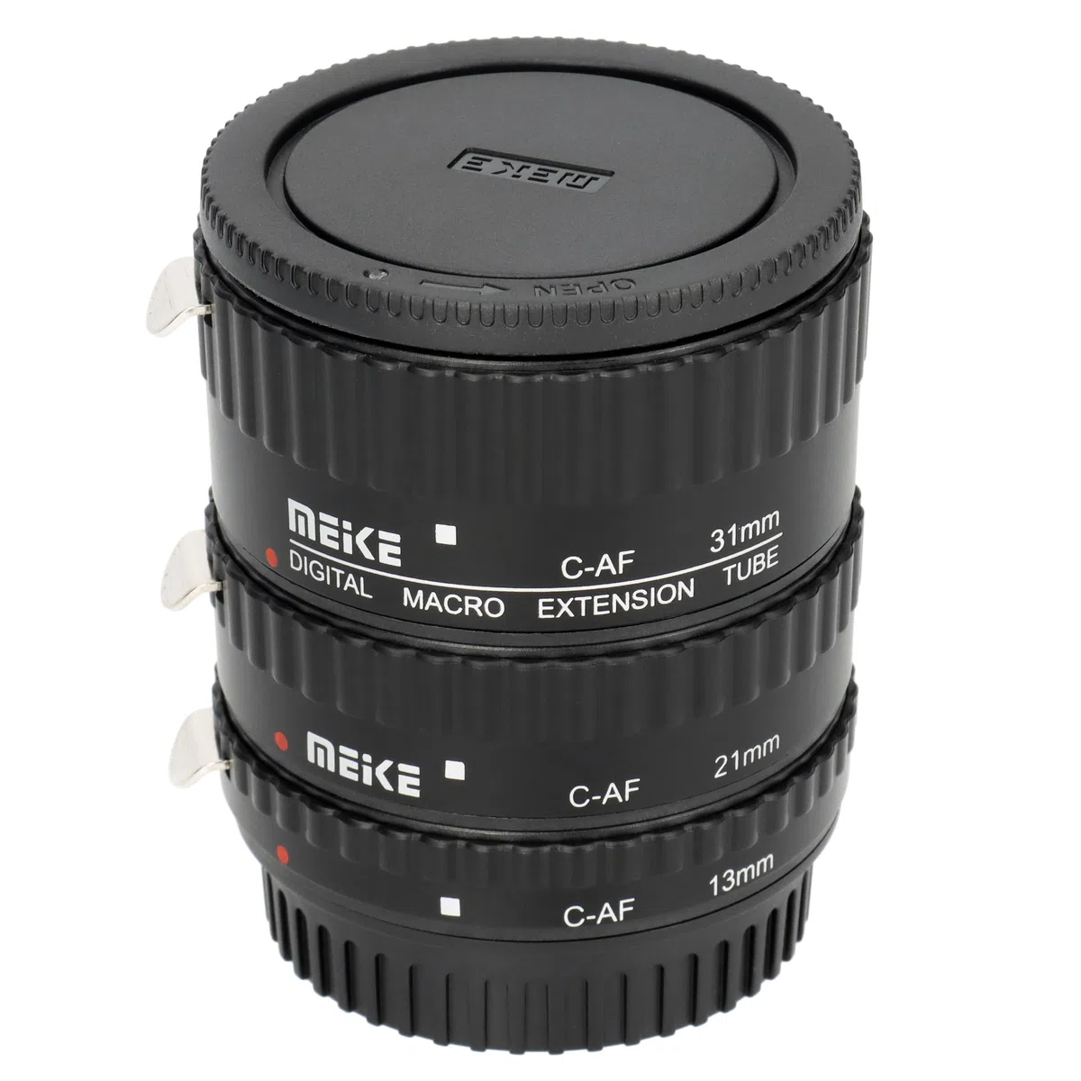 Khalia-Foto Automatyczne pierścienie przedłużające Pixel i AF Auto Focus do Canon EOS firmy Meike (zestaw C/AF1/B)