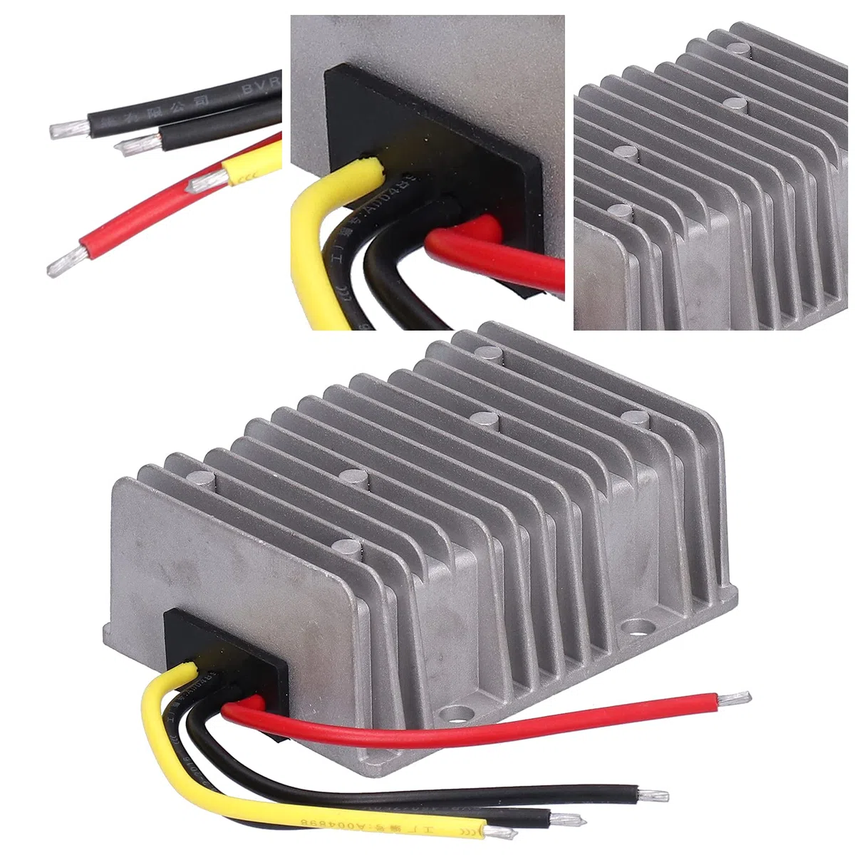 Przetwornica napięcia DC Transformator napięcia prądu stałego 36 V 48 V do 24 V 30 A 720 W Powiększona obudowa aluminiowa Wodoodporna IP67 dla wyświetlacza samochodowego LED