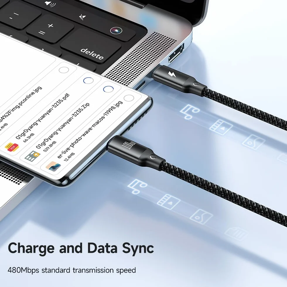 mcdodo Apple Watch 3 w 1 szybkie ładowanie magnetyczne USB-C kabel 100 W kompatybilny Watch Series Ultra 9 8 7 6 5 4/3 SE