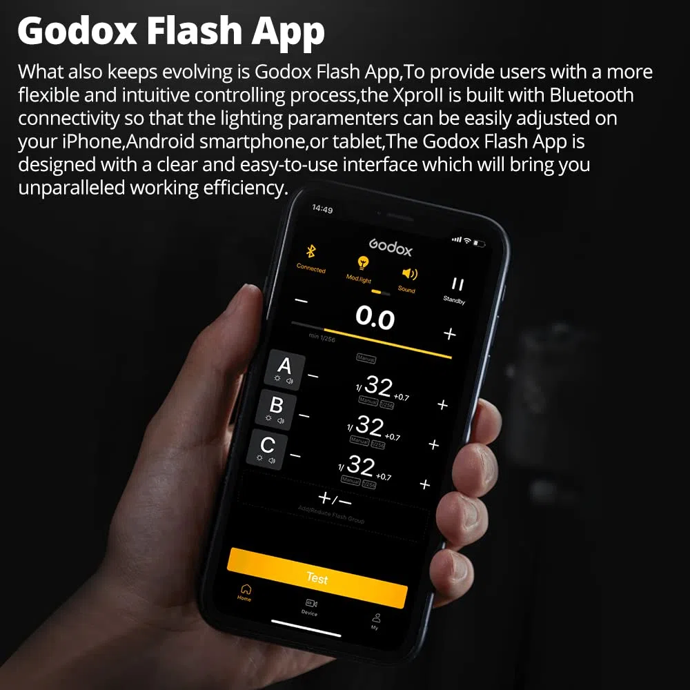 GODOX XproII-C 2.4G TTL bezprzewodowy wyzwalacz lampy błyskowej XProIIC wyzwalacz autoflash 1/8000s HSS duży ekran LCD 32 kanały 16 grup zamiennik dla aparatów Canon