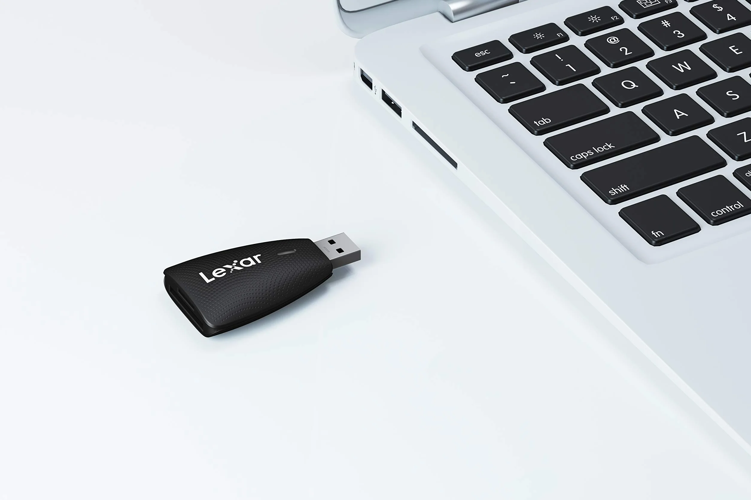 Lexar Multi-Card 2 w 1 USB 3.1 Czytnik, do 312 MB/s dla Karty SD UHS-I UHS-II i Karty Micro SD, Kompatybilny z USB 3.0/2.0 (LRW450UBAMZN)