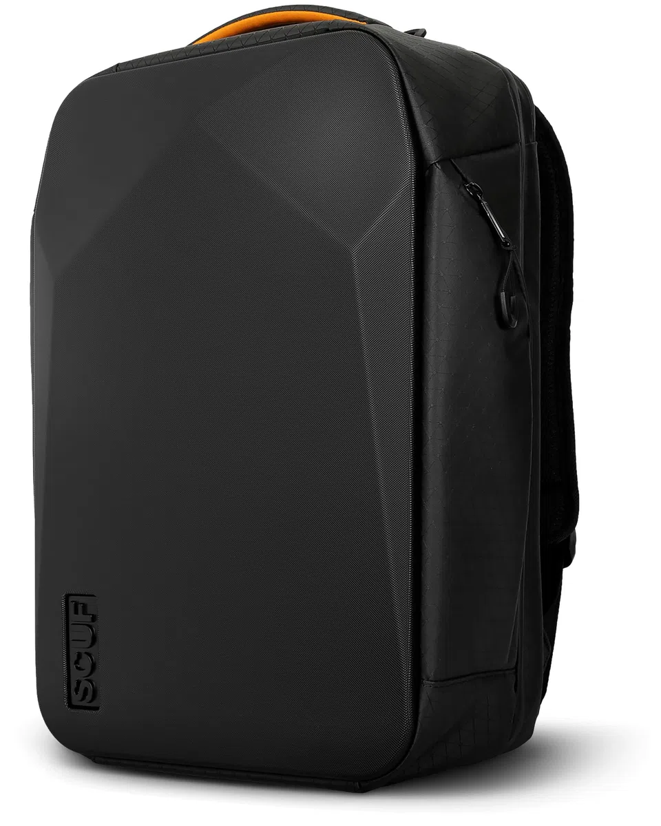 SCUF Loadout plecak gamingowy – pasuje do laptopa o przekątnej ekranu 17", notebooka, tabletu, pojemności 18,7 l, wodoodporna tkanina, dzielnik, pasuje do kontrolerów, konsol PlayStation 5, Xbox