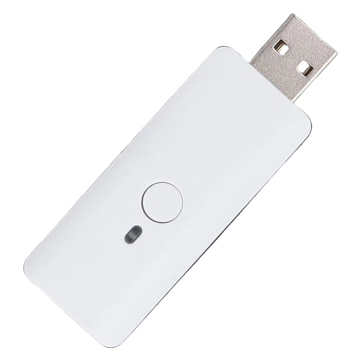 Adapter Kontrolera Bezprzewodowego Kompaktowy i Przenośny do Pro, Slim, PC Plug and Play do Organizacji Przestrzeni do Gier (Biały)
