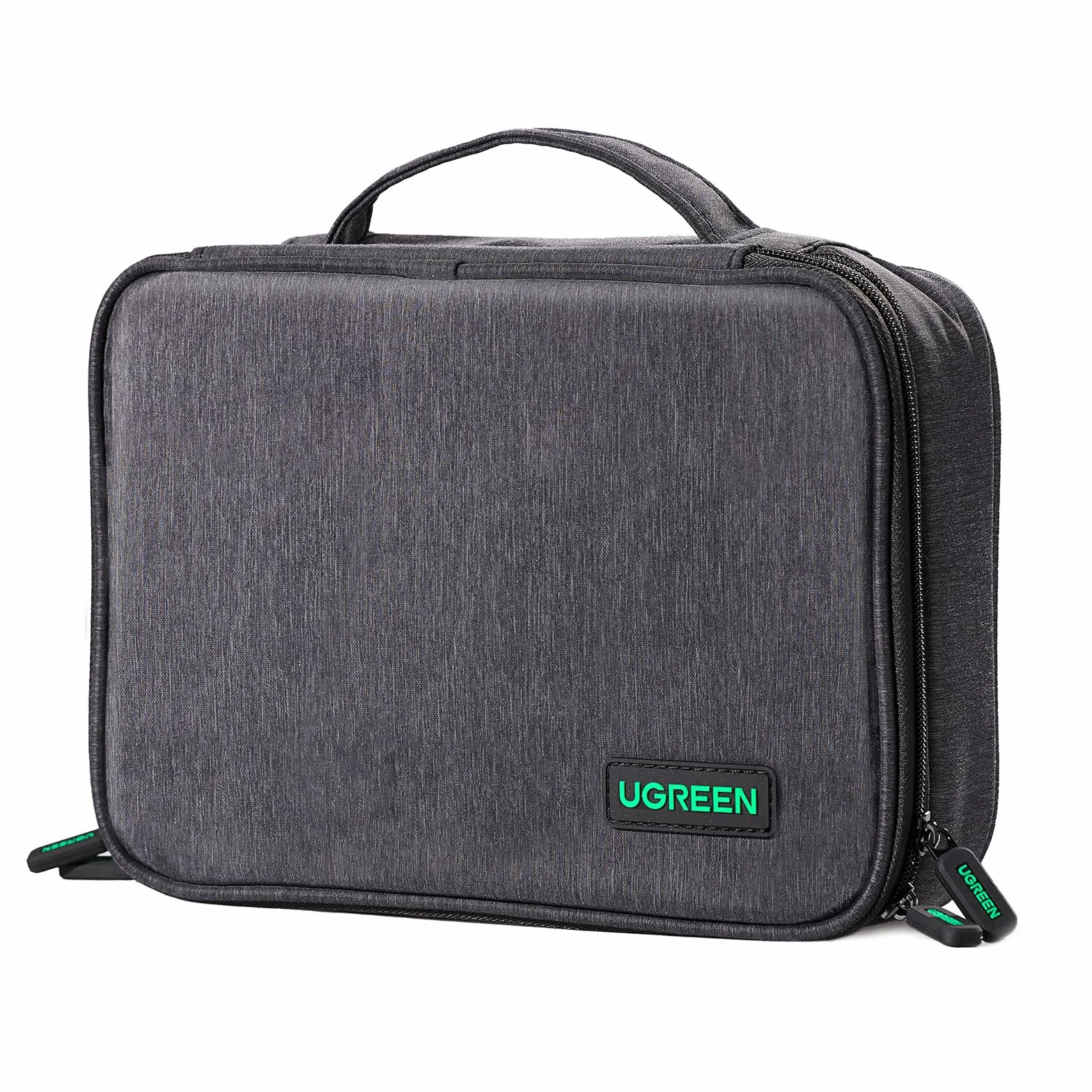 UGREEN Torba na elektronikę Organizer podróżny 3-warstwowa na kable, ładowarkę, powerbank, tablet