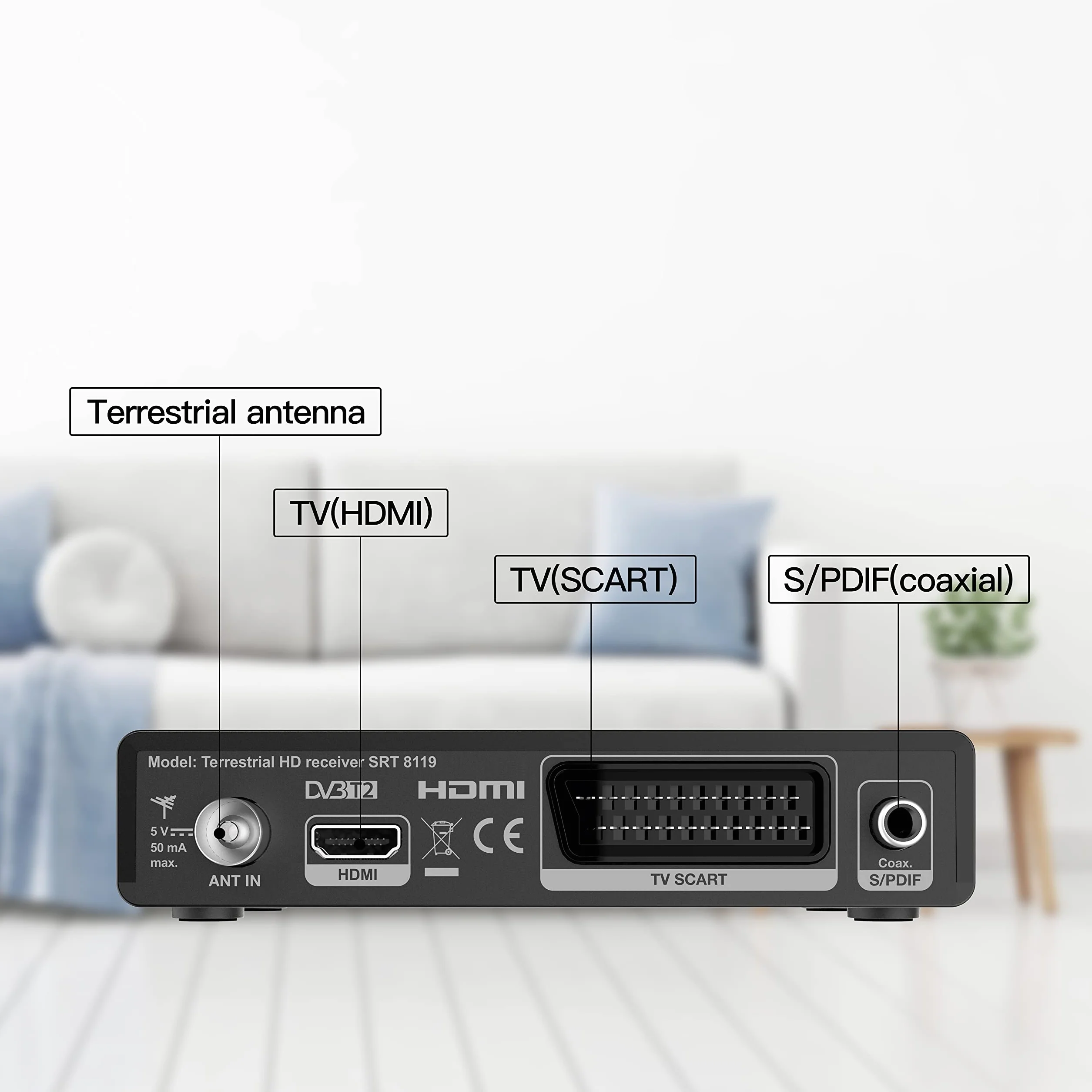 STRONG SRT8119 Digital Terrestrial DVB-T2 HDMI