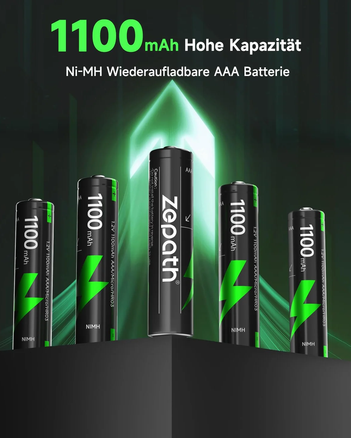 Ładowarka hybrydowa Li-ion/NI-MH 8-slotowa do akumulatorów AA/AAA 1100mAh 1,2V z 16 akumulatorami NI-MH
