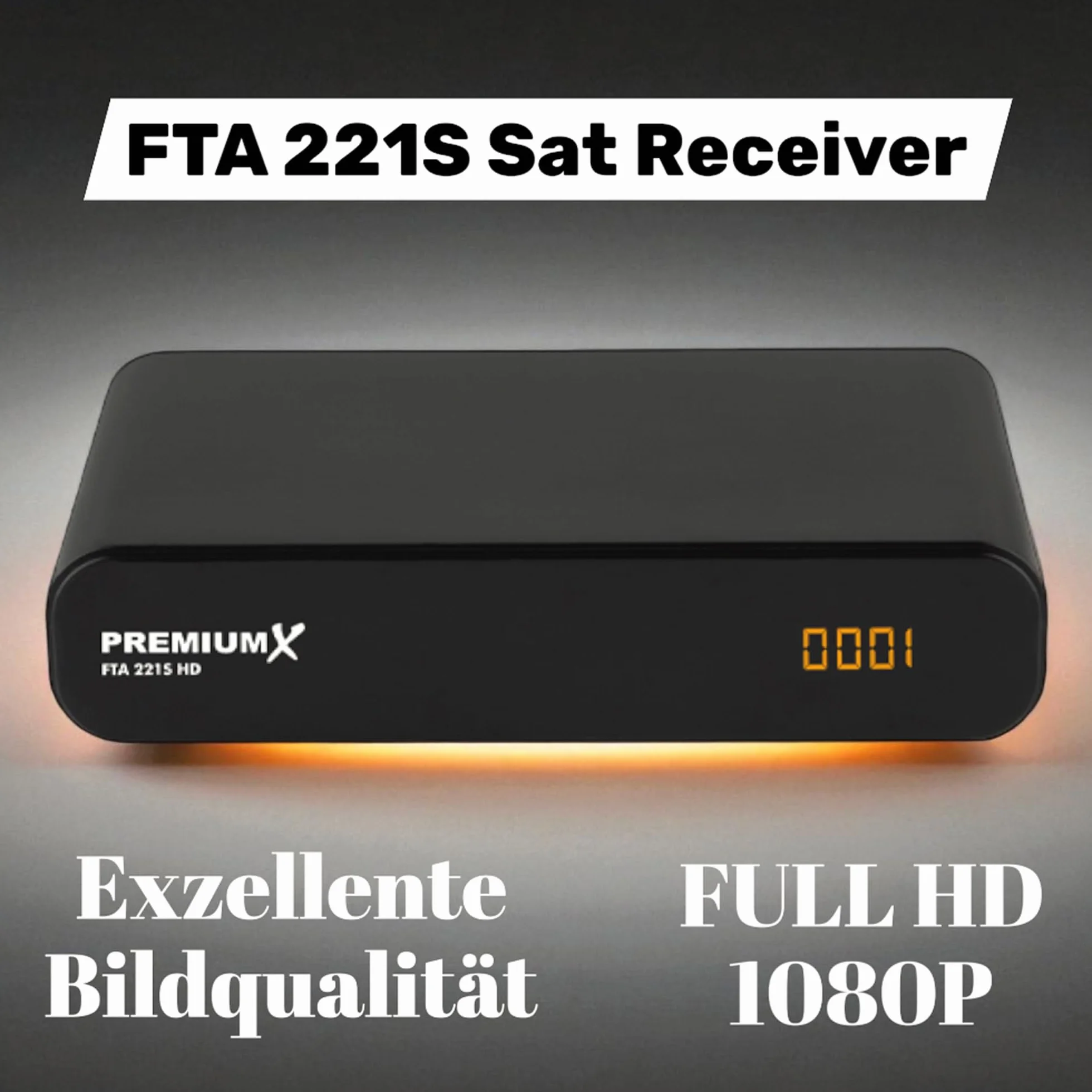 Odbiornik satelitarny DVB-S2 FTA HD 221S Unicable HDMI SCART USB Media Player
