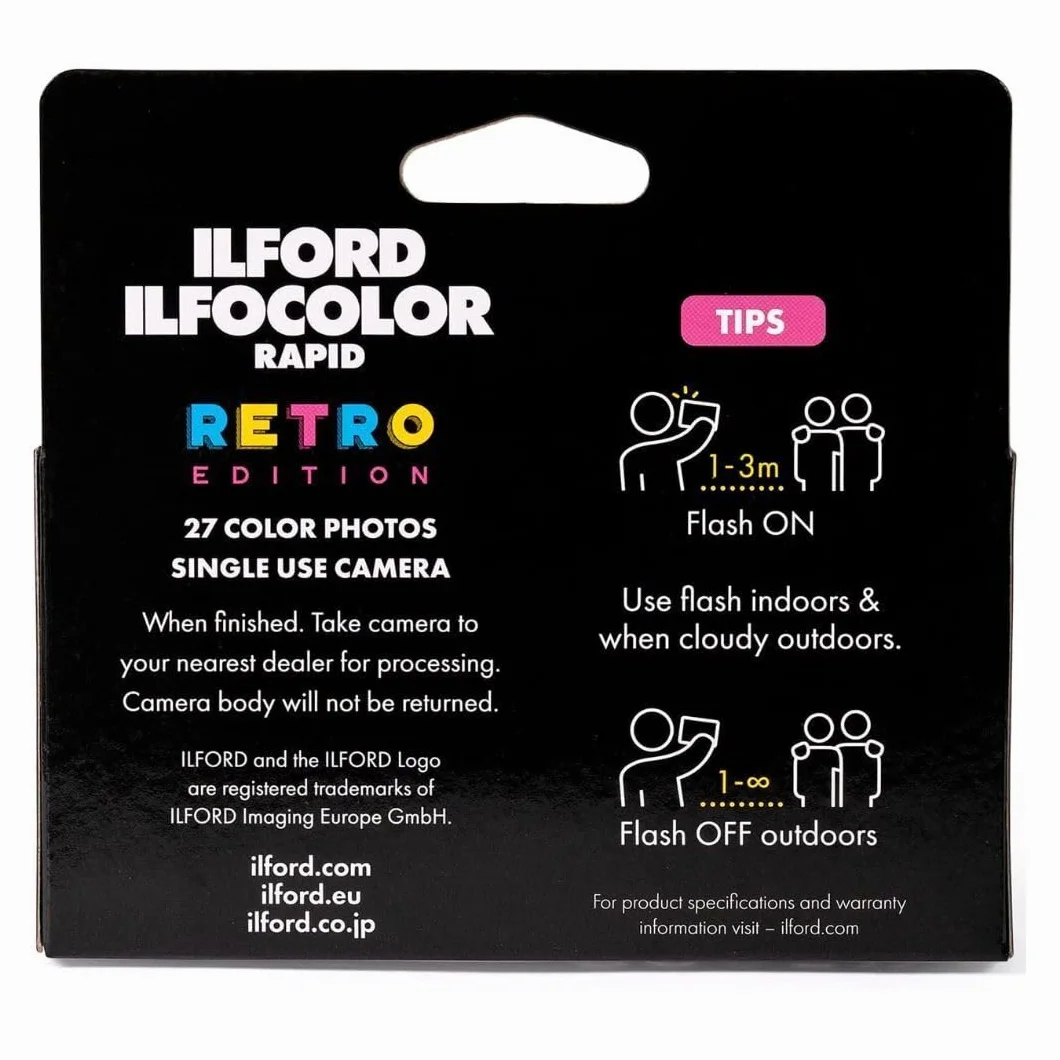Ilford Ilfocolor Rapid Retro kamera jednorazowego użytku