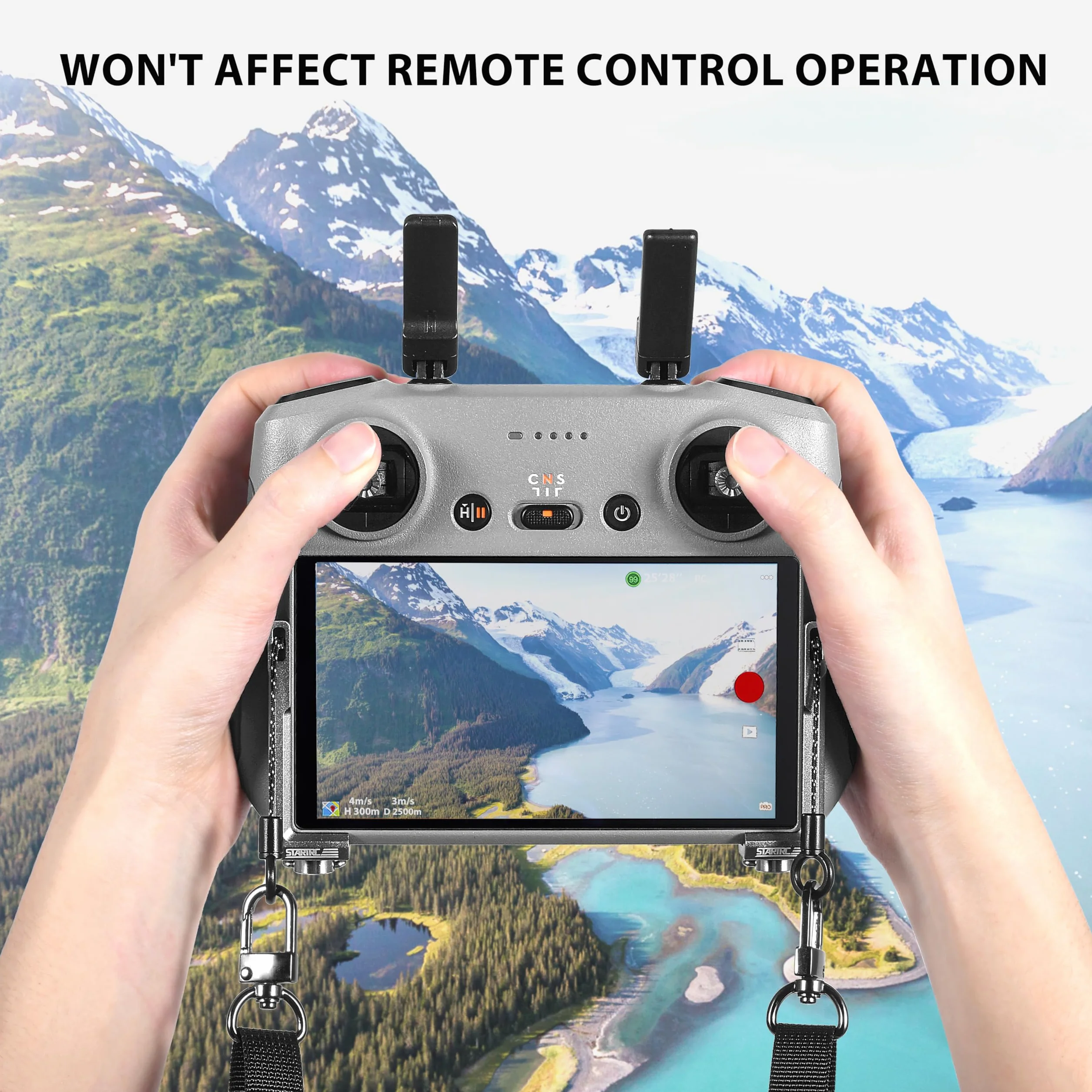 mini Oprogramowanie sprzętowe dla DJI RC 2/RC/Pro Pasek na szyję dla Mini 4 Pro/Air 3 Akcesoria Drone