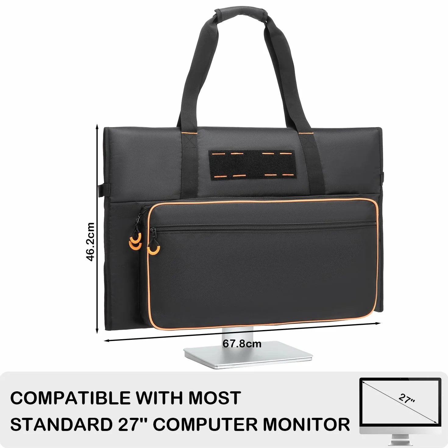 Torba na monitor czarna